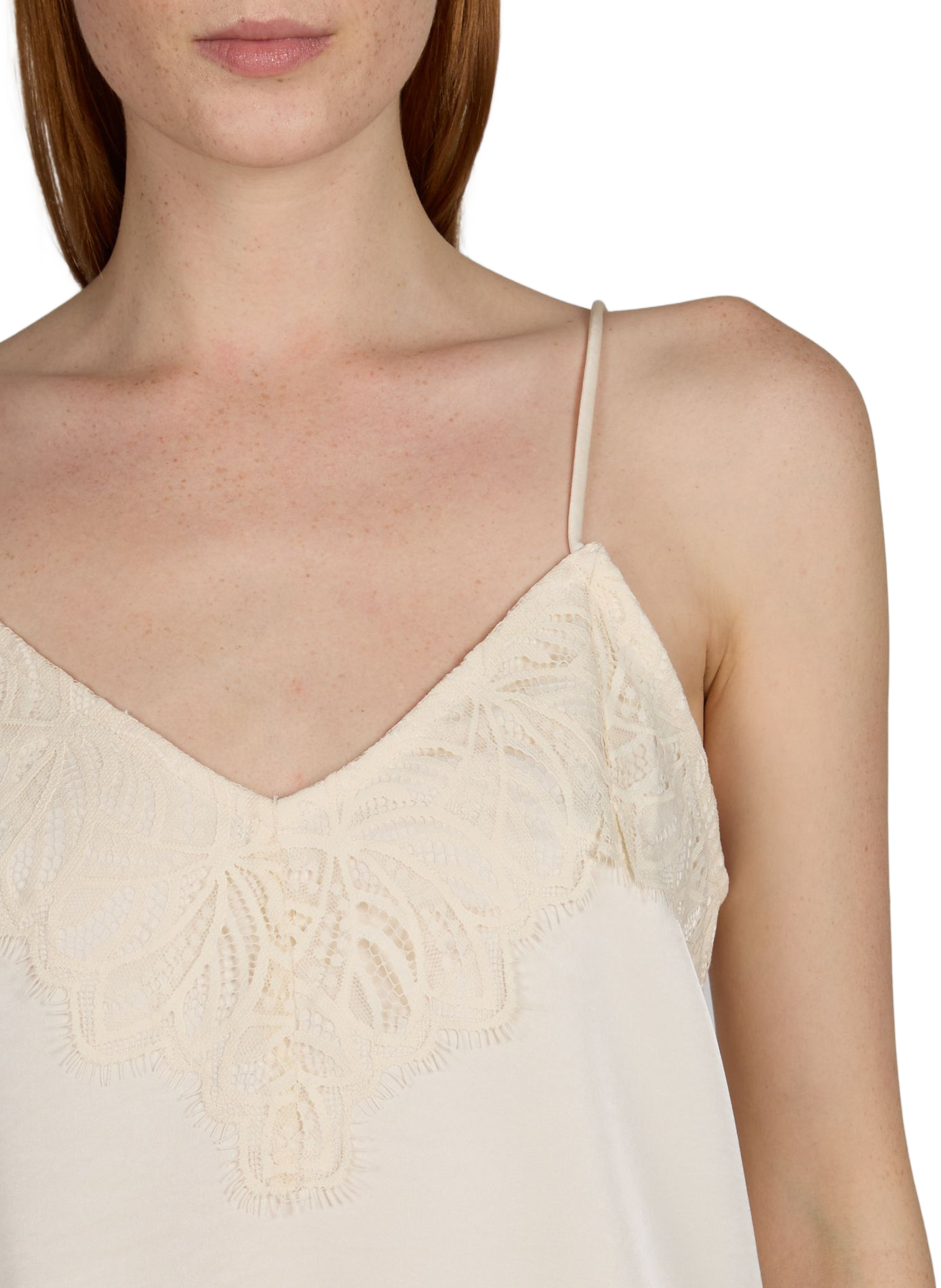 Viléa lace top Beige