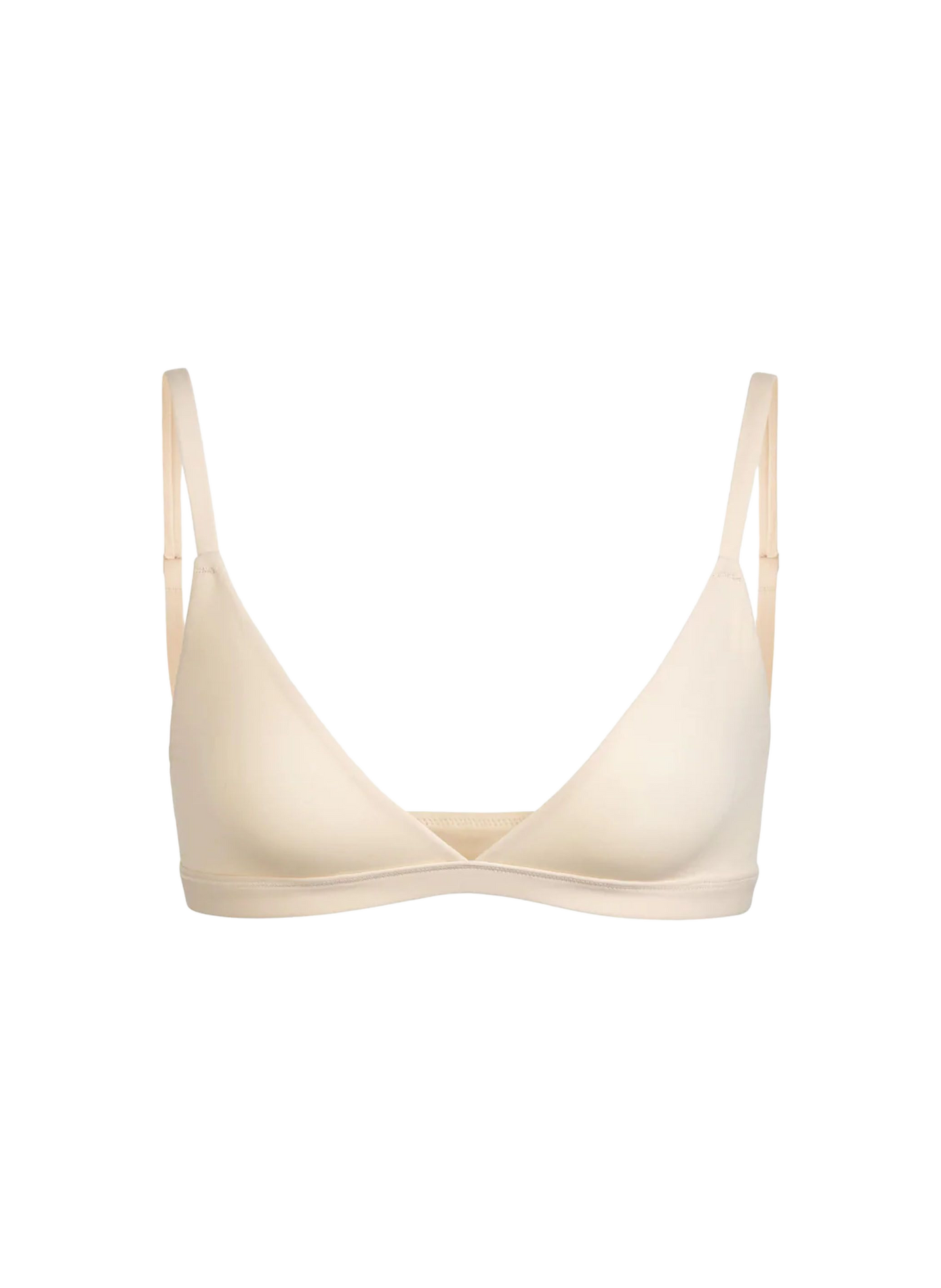 Solid triangle bralette SKIMS Beige
