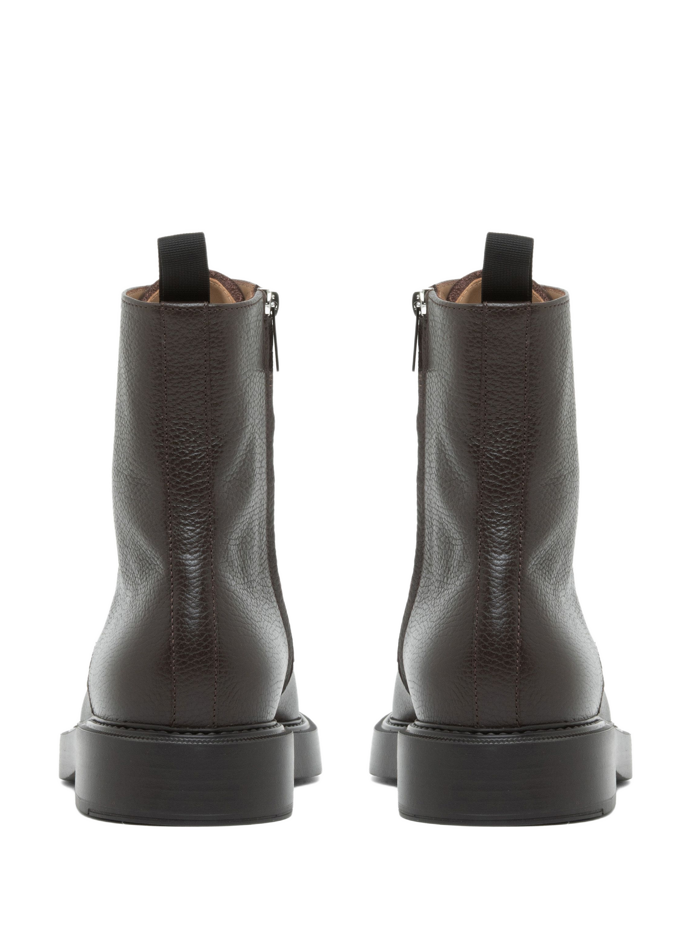 Lederstiefeletten EMPORIO ARMANI Schwarz