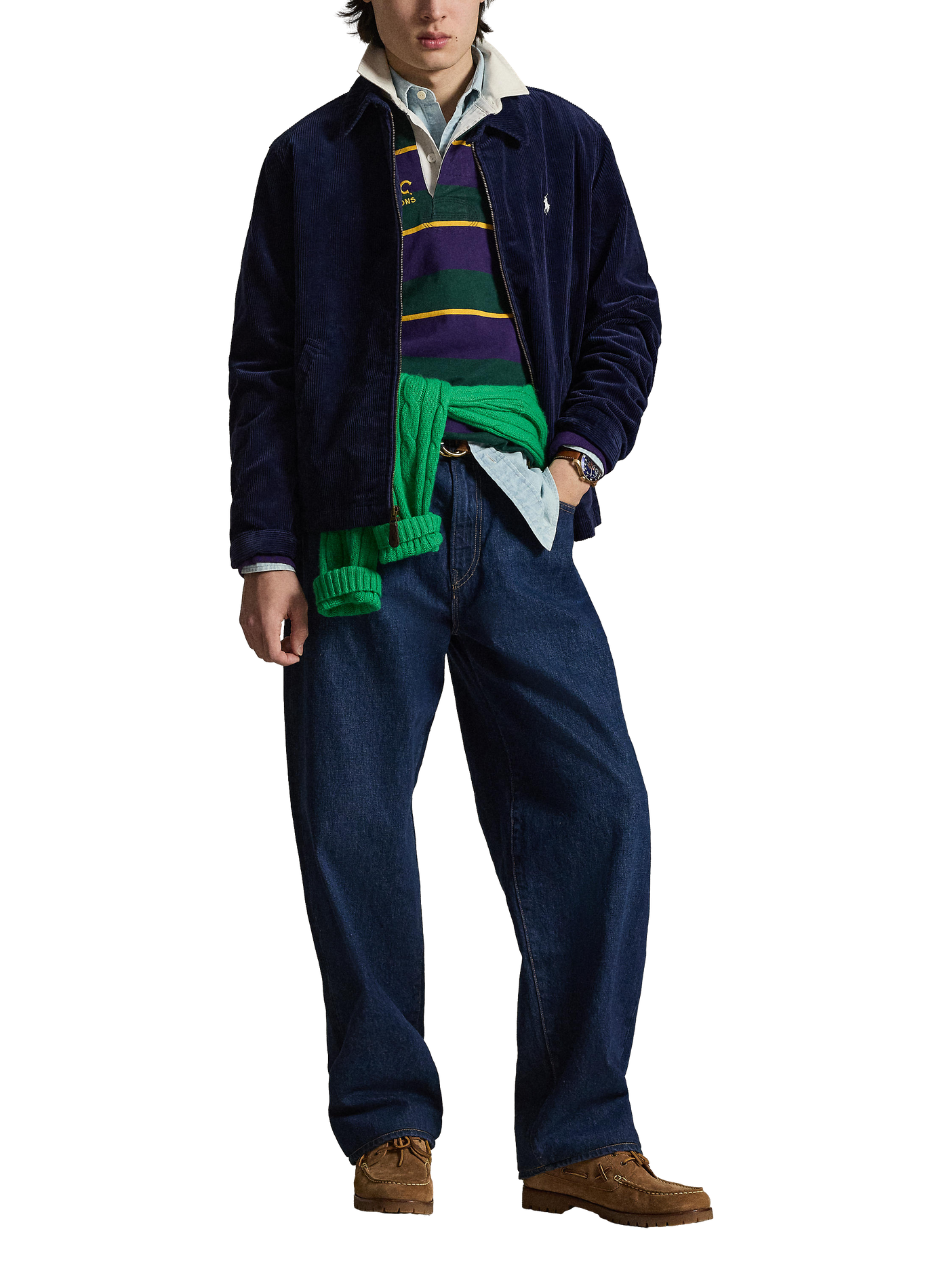 Veste en velours côtelé | Bleu POLO RALPH LAUREN Homme