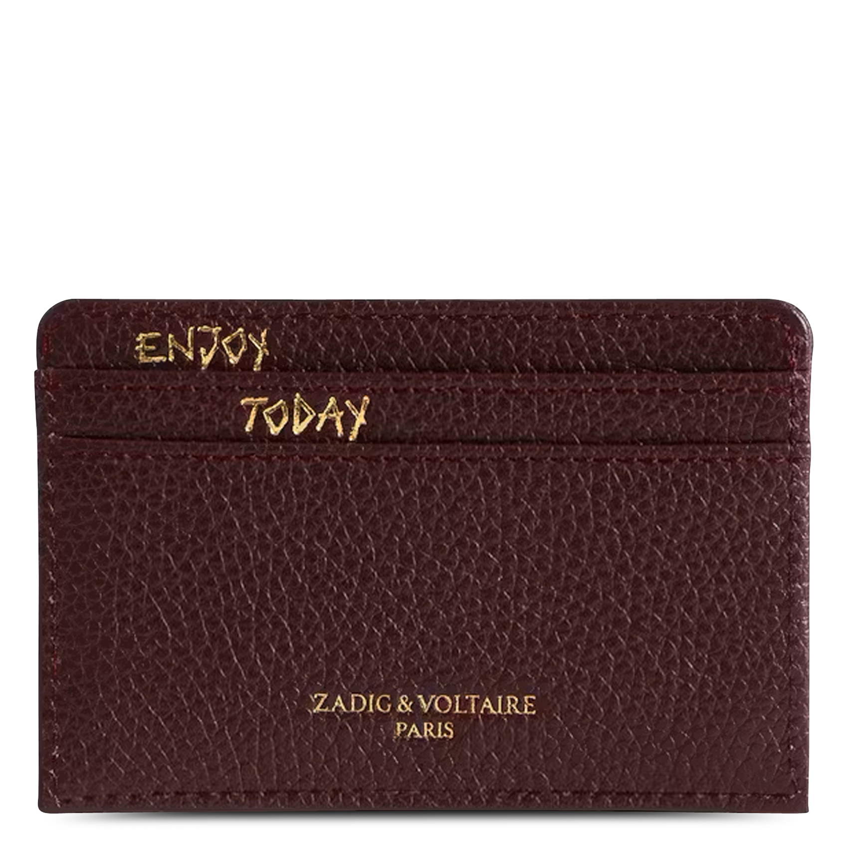 Lederen kaarthouder zv pass | Paars ZADIG&VOLTAIRE Dames