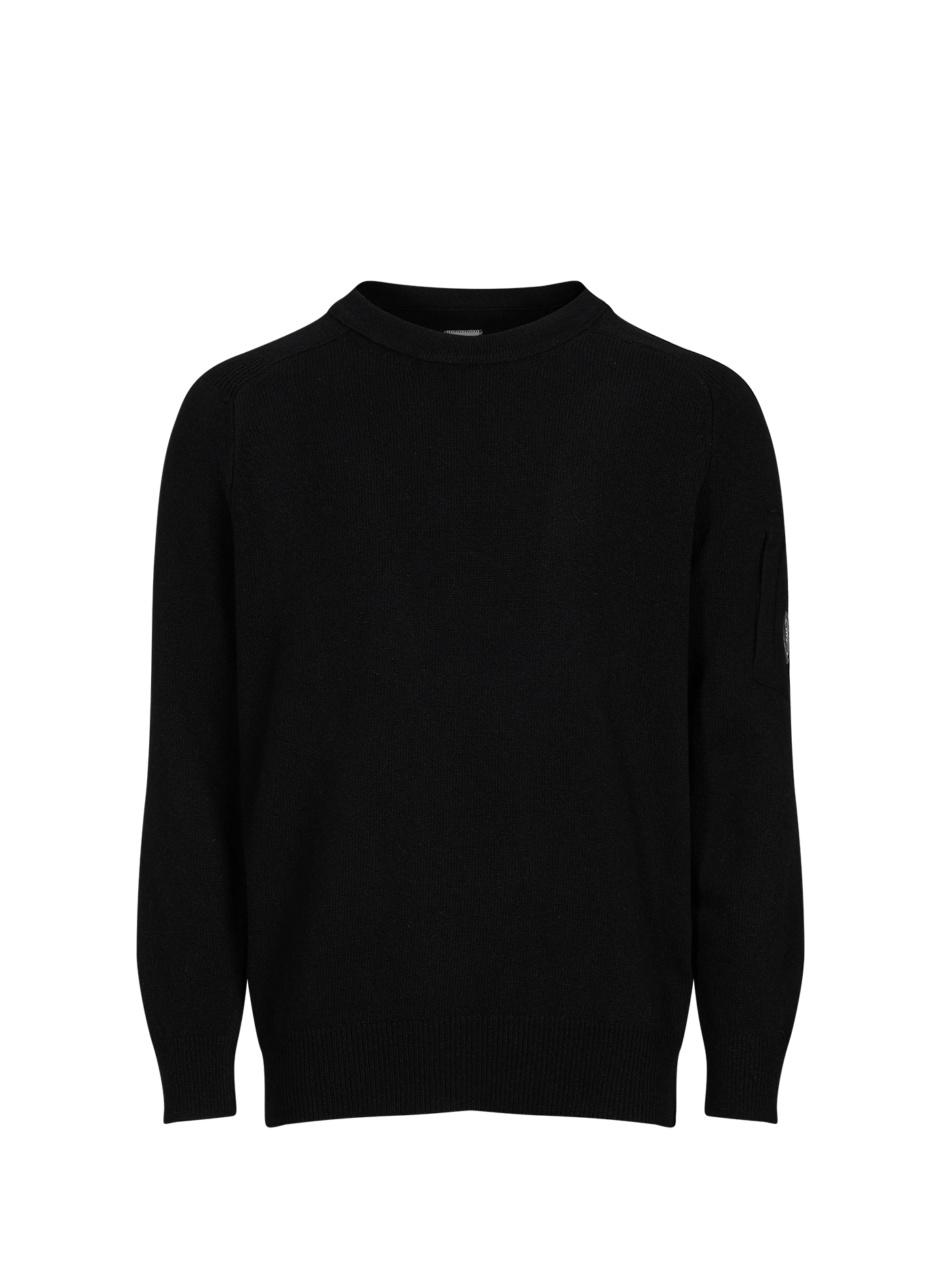 Pull col rond  CP COMPANY Noir