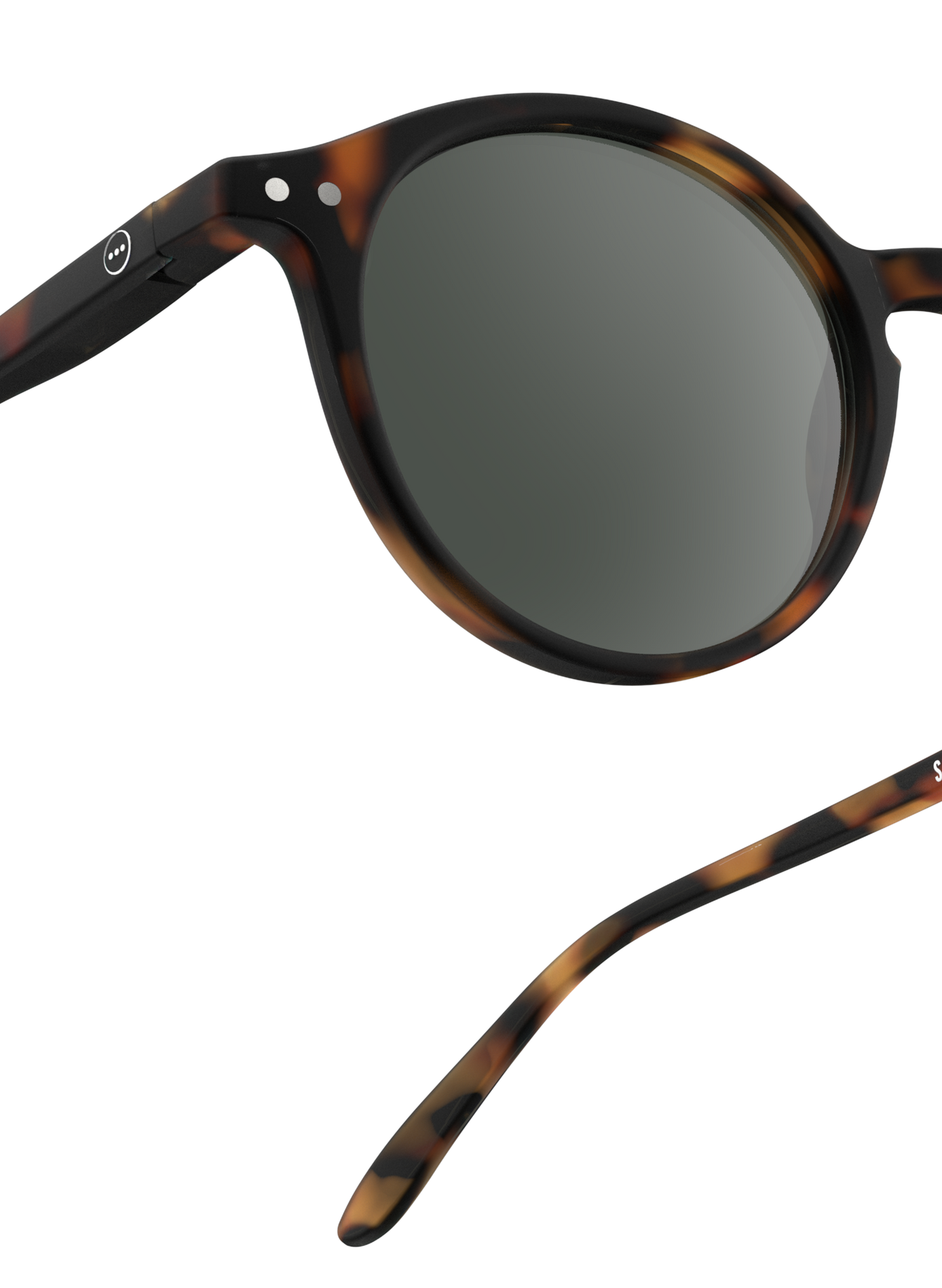 Round sunglasses IZIPIZI Brown