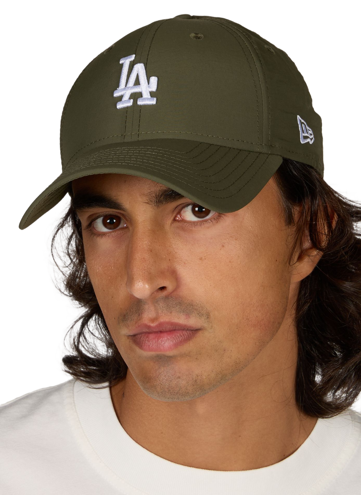 Cap with embroidered logo NEW ERA Khaki