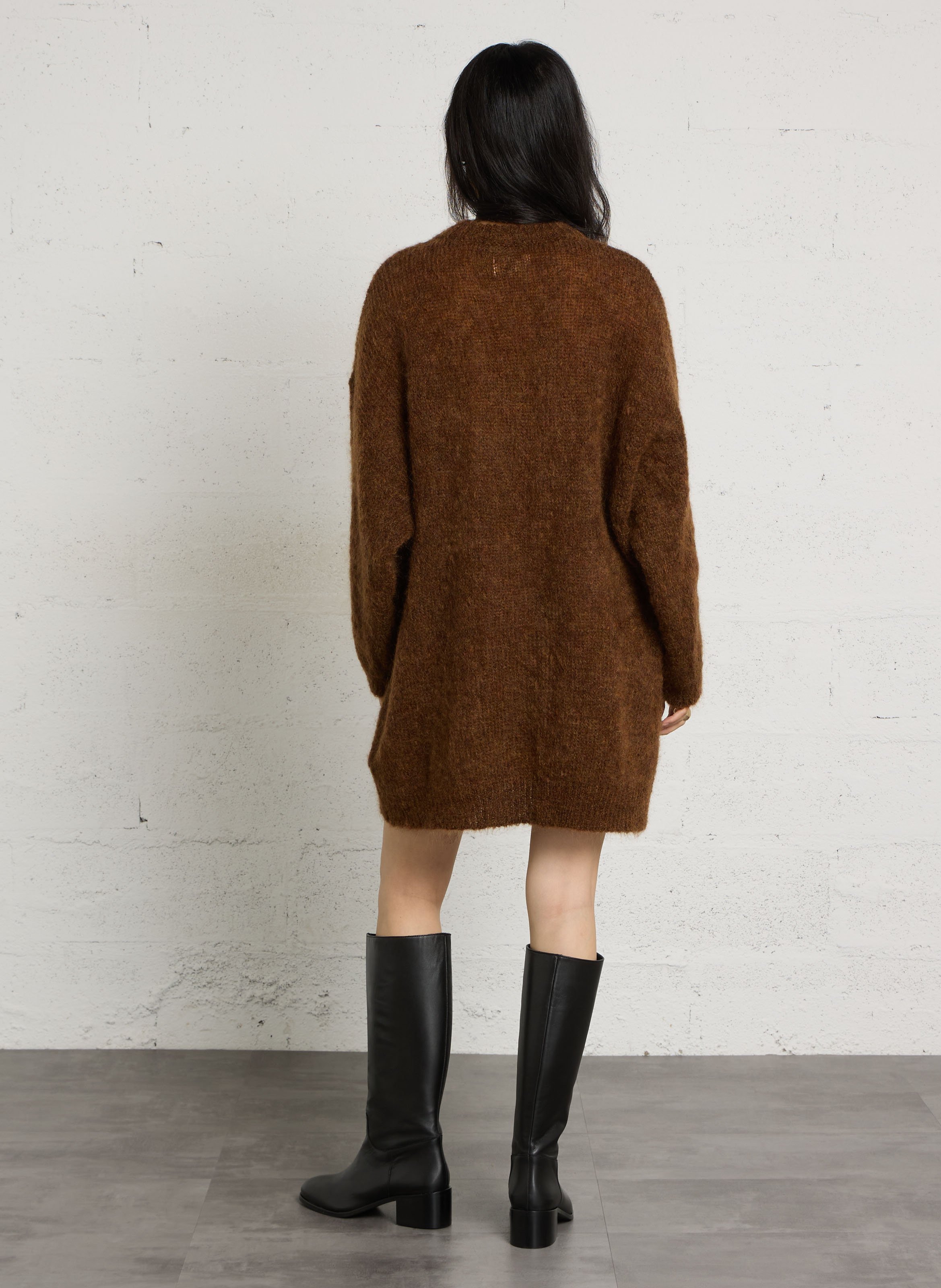Bottes en cuir zohra BOBBIES Noir