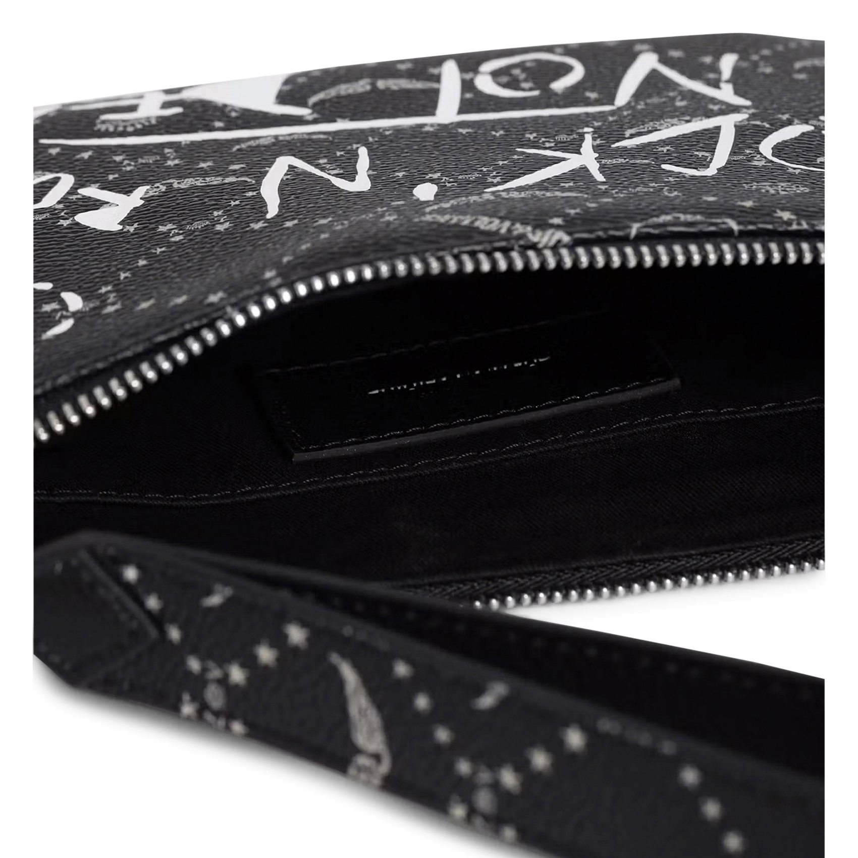 Ritstasje met motief z pouch ZADIG&VOLTAIRE Zwart