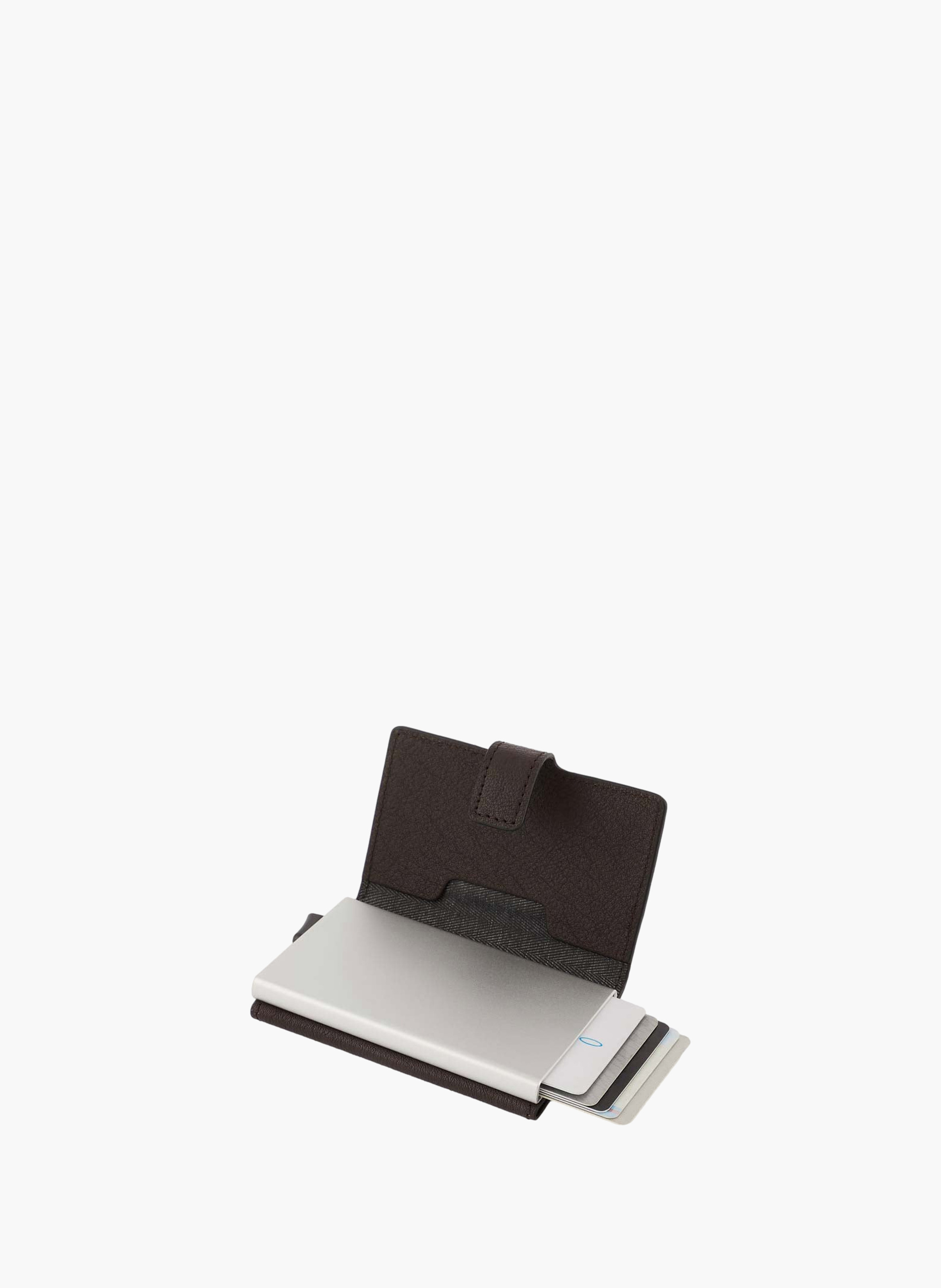 Porte-cartes pop-up automatique | Marron PIQUADRO Homme