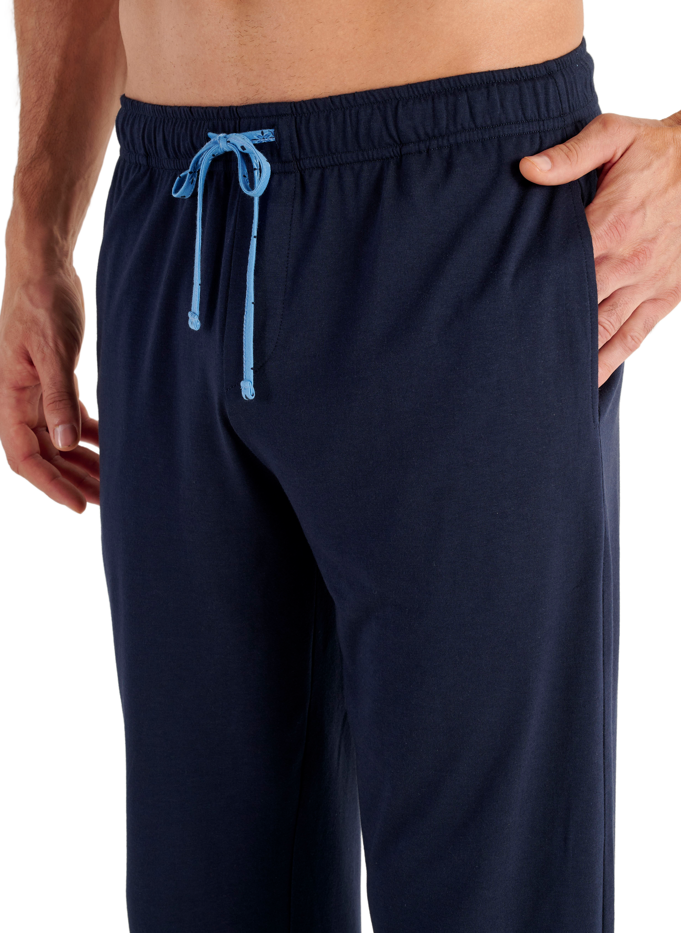 Cotton-blend pyjama set HOM Blue