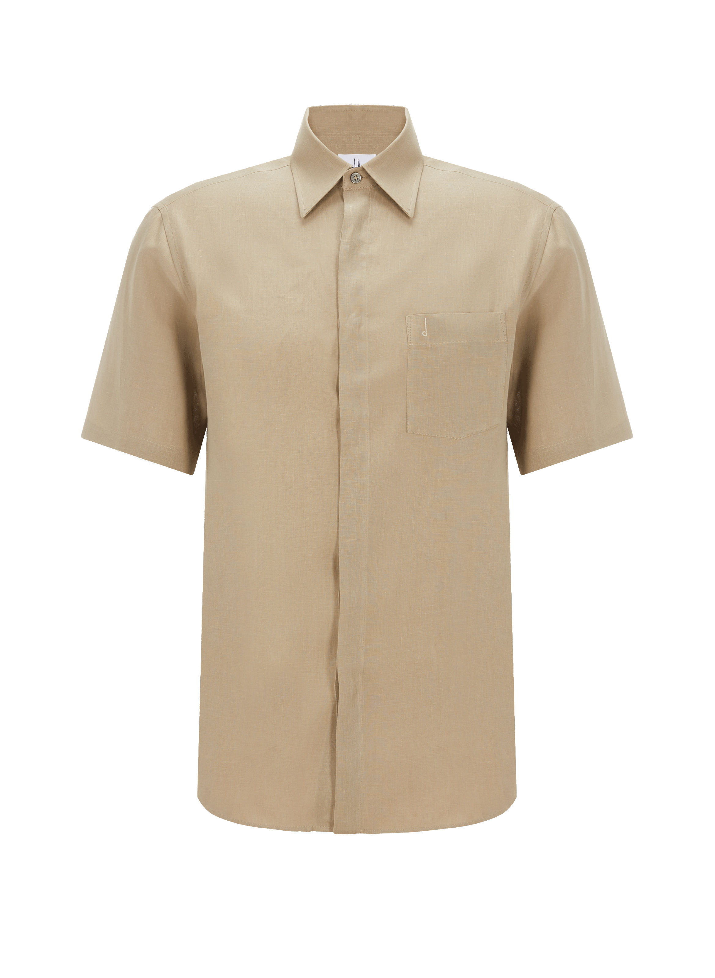 Chemise manches courtes en lin