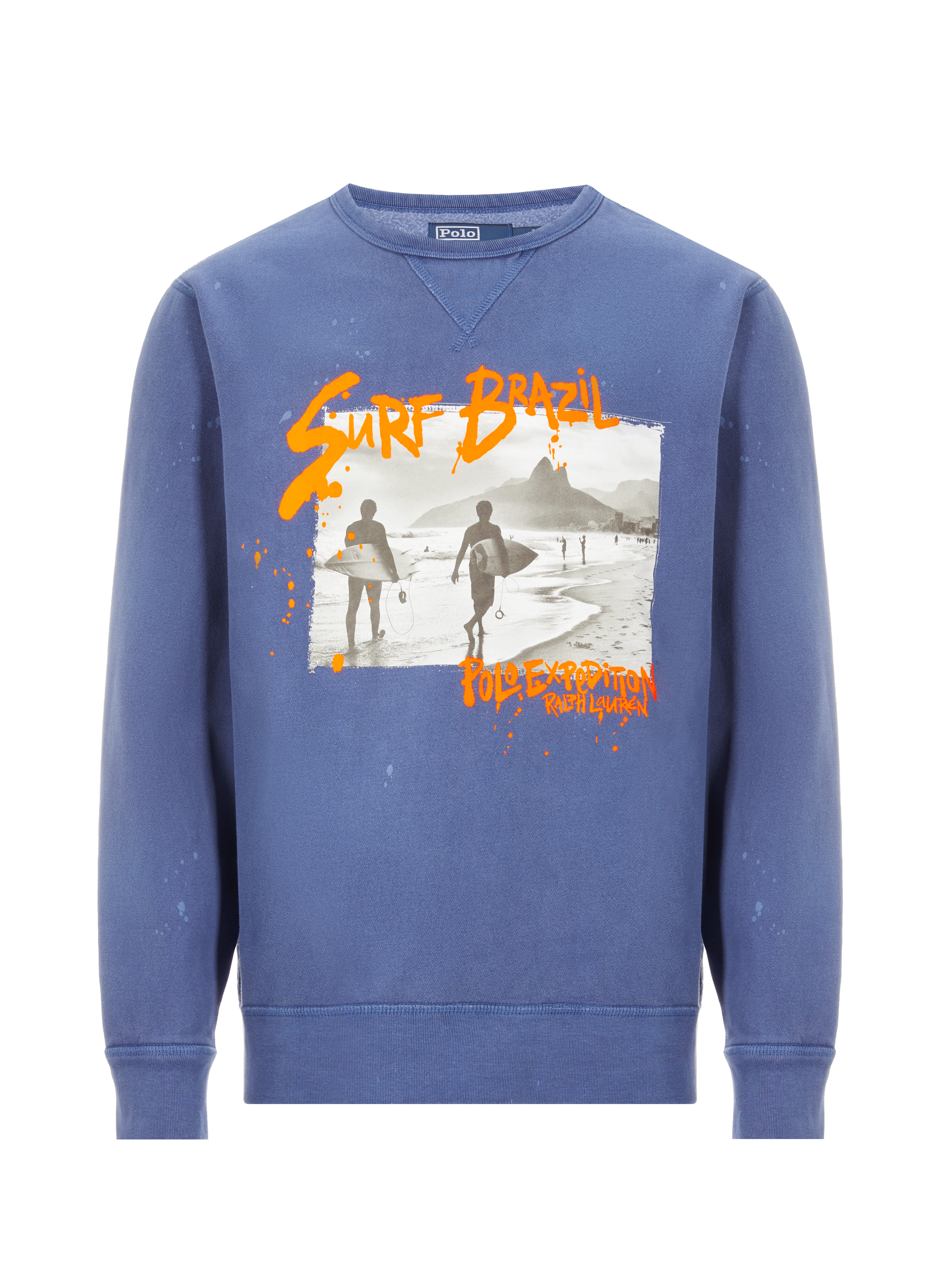 Surf Brazil cotton-blend sweatshirt POLO RALPH LAUREN Blue