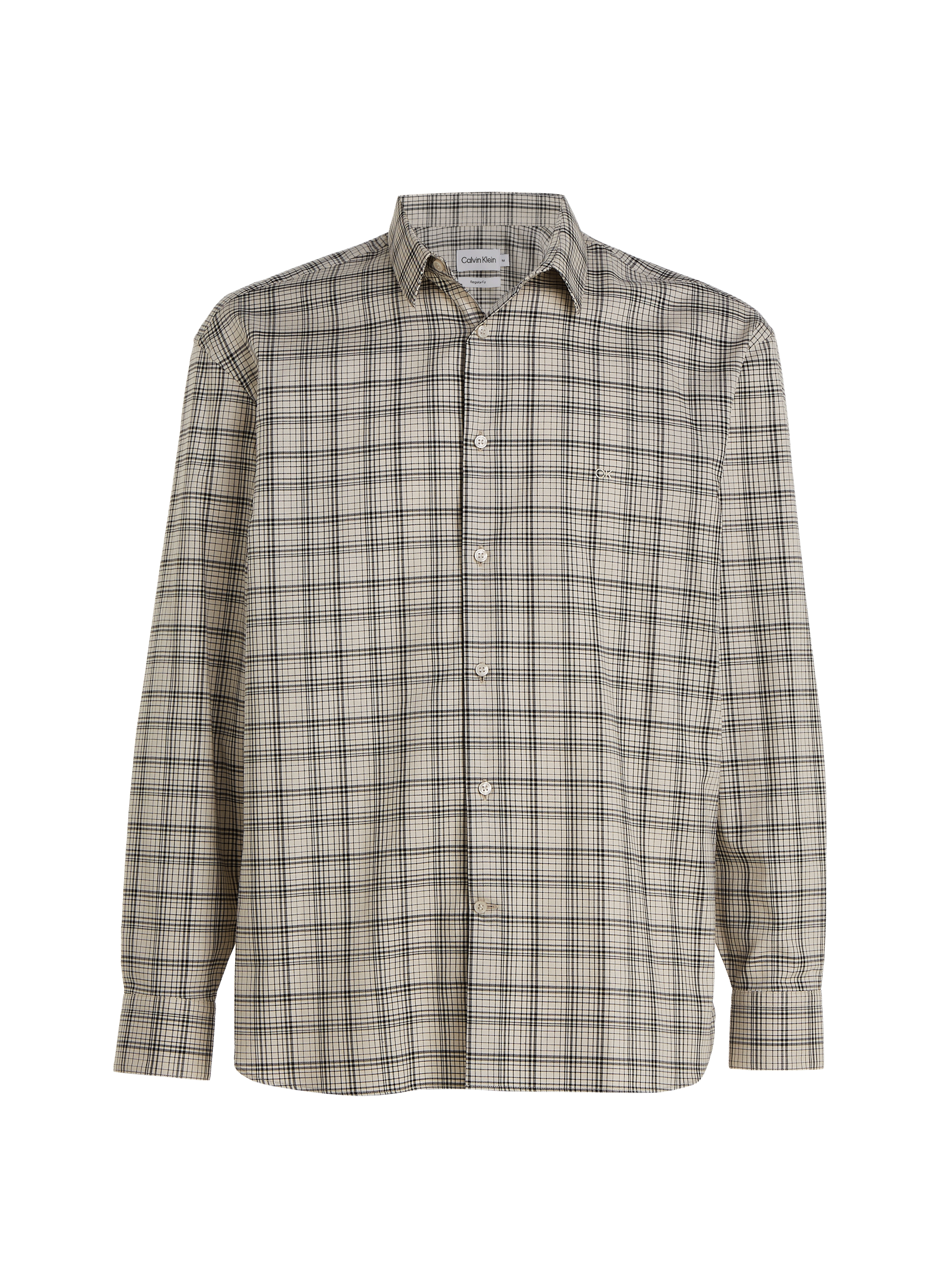 Chemise à carreaux en coton