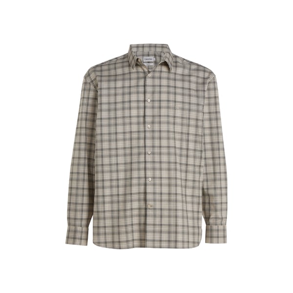 Chemise à carreaux en coton