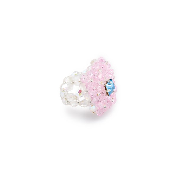 Bague en perles
