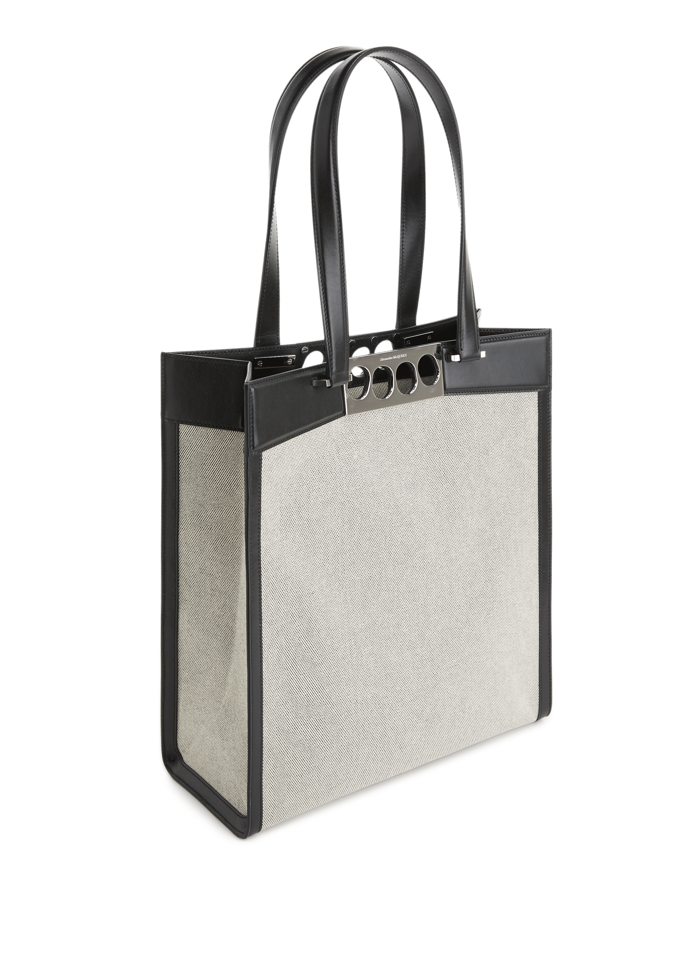 Sac cabas bi matière  ALEXANDER MCQUEEN Blanc