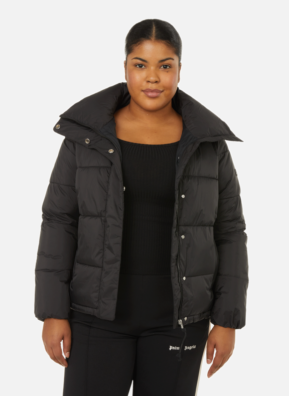 AIGLE Short quilted down jacket  Black
