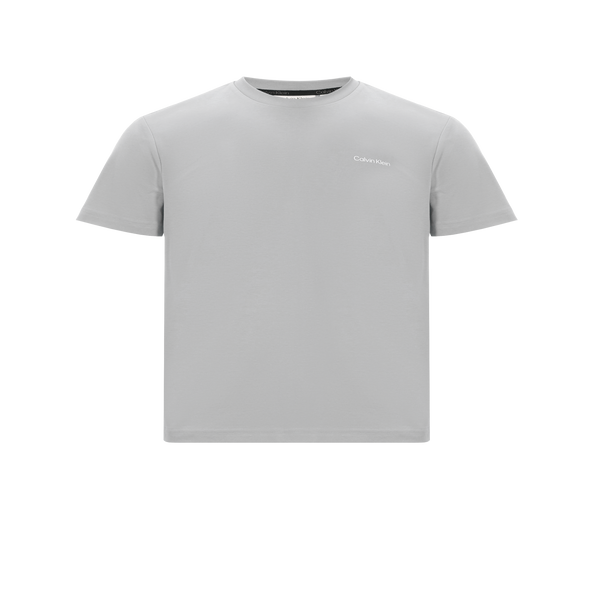 Calvin Klein Cotton T-shirt In Grey