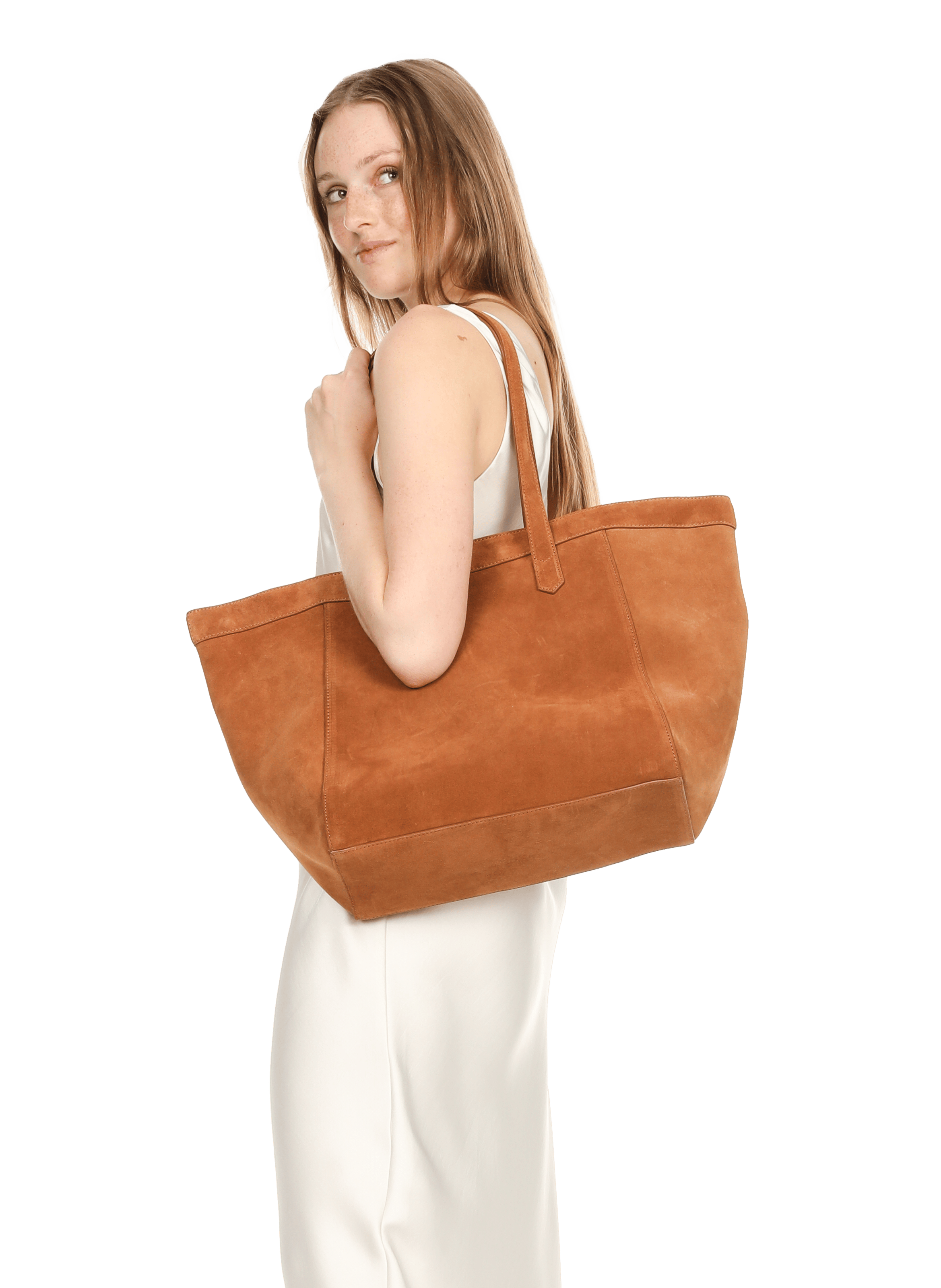 Sac cabas Enzo en cuir  SAISON 1865 Marron