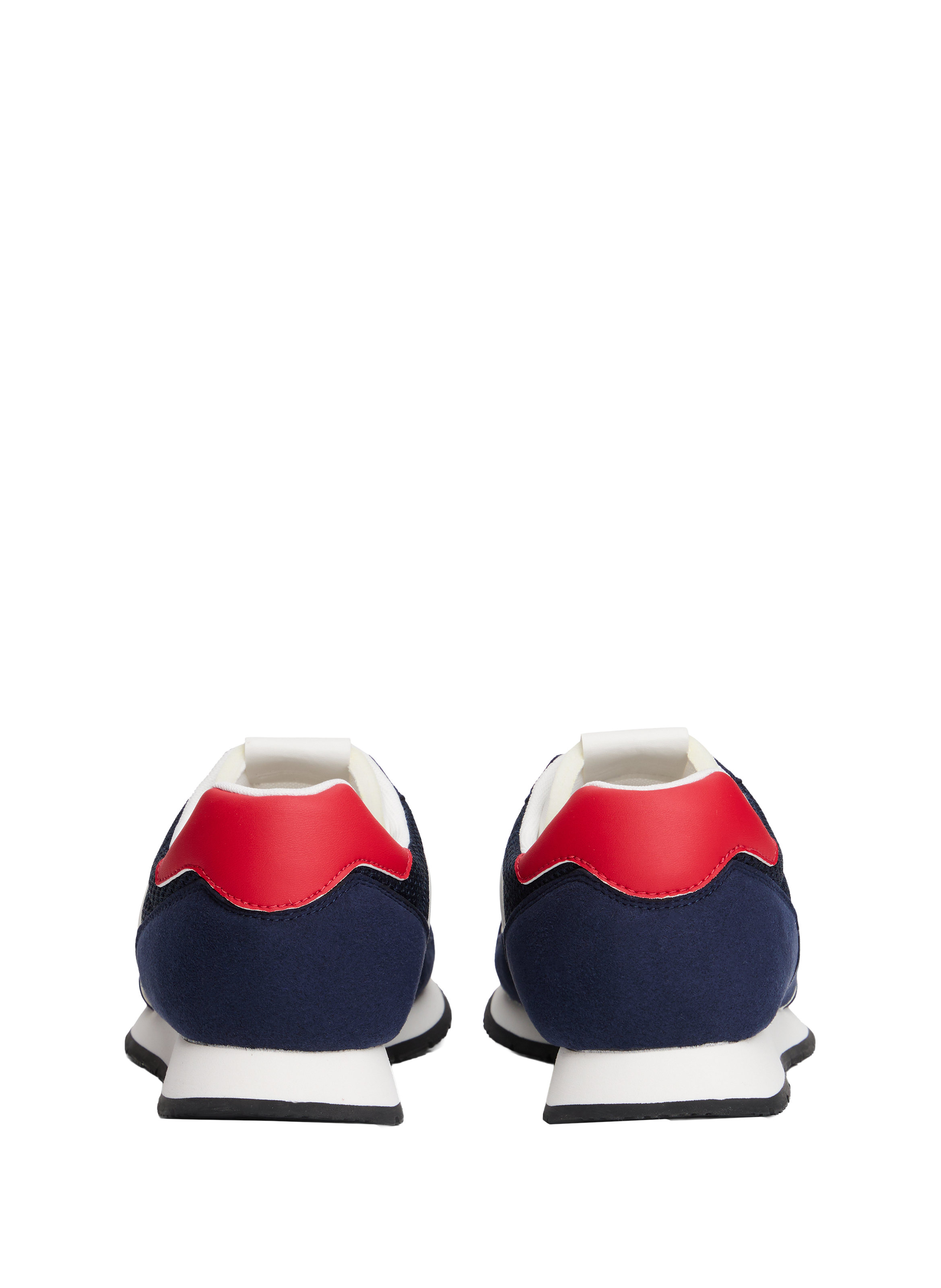 Multitexture sneakers TOMMY HILFIGER Blue