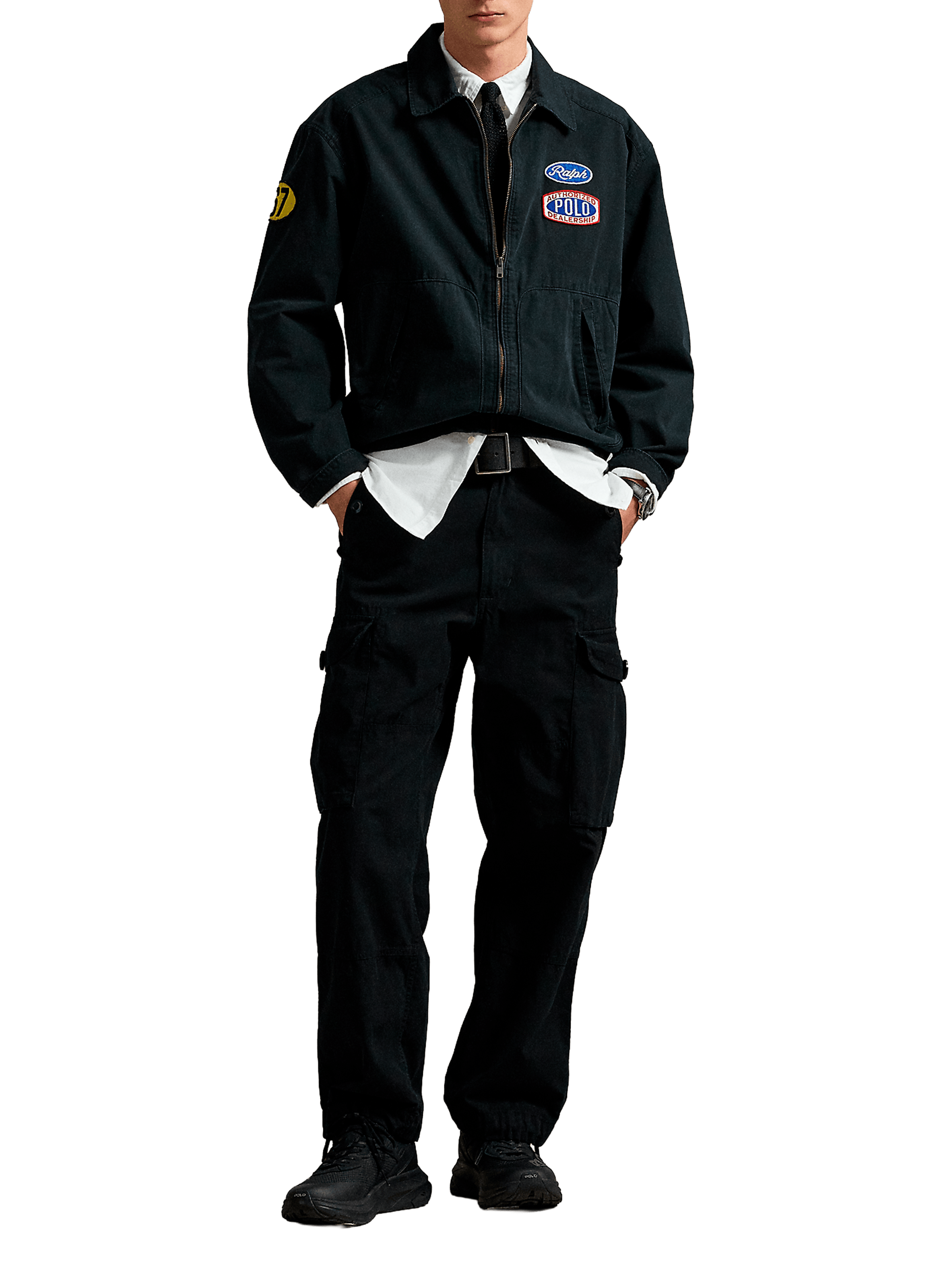 Blouson en coton POLO RALPH LAUREN Noir