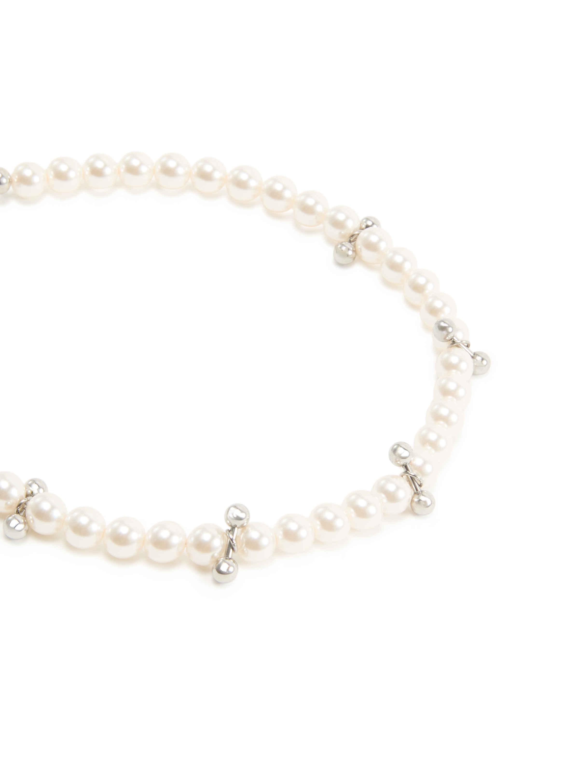 Collier de perles Tina JUSTINE CLENQUET Argent