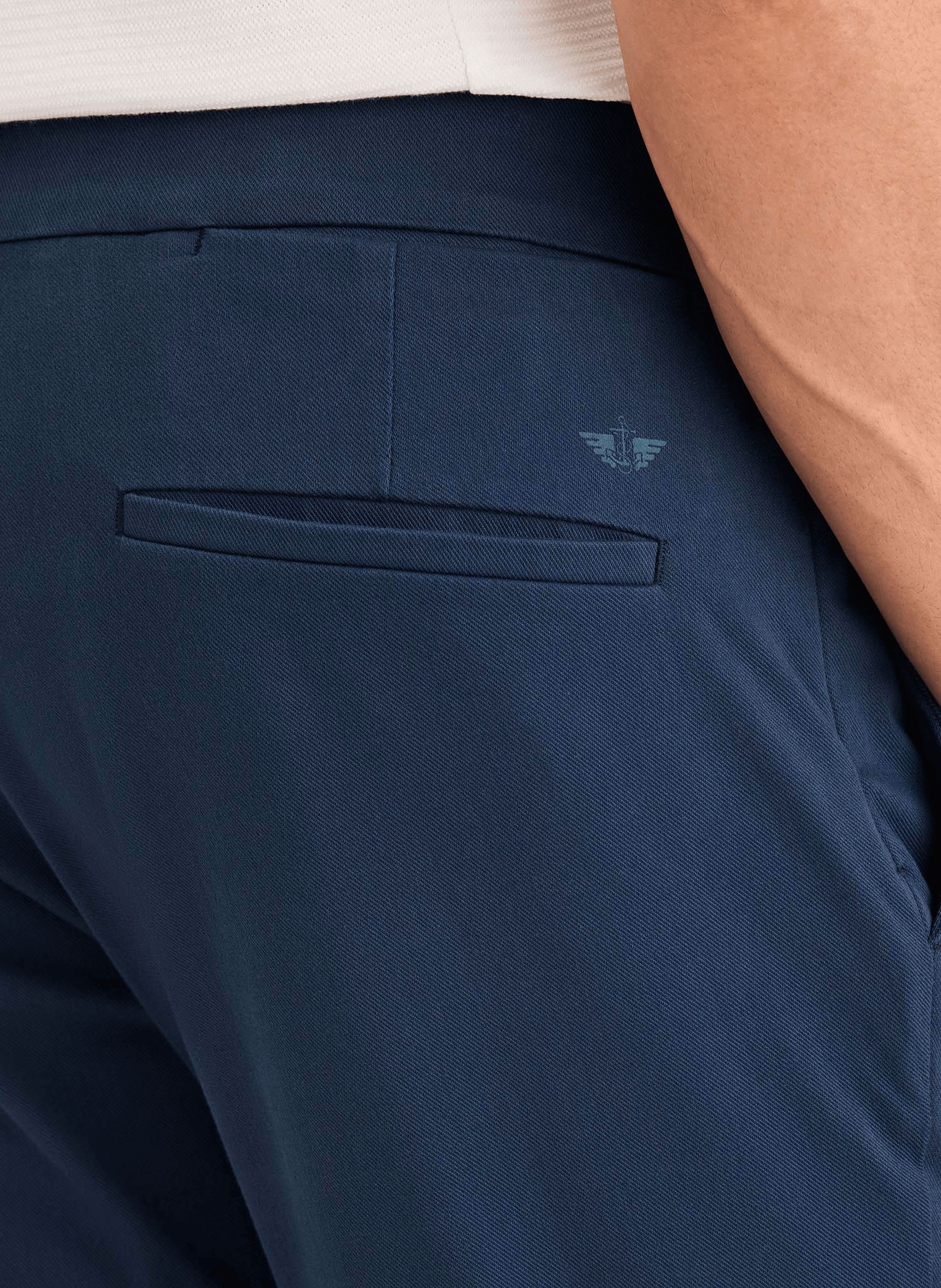 Cotton blend chino trousers  DOCKERS Blue