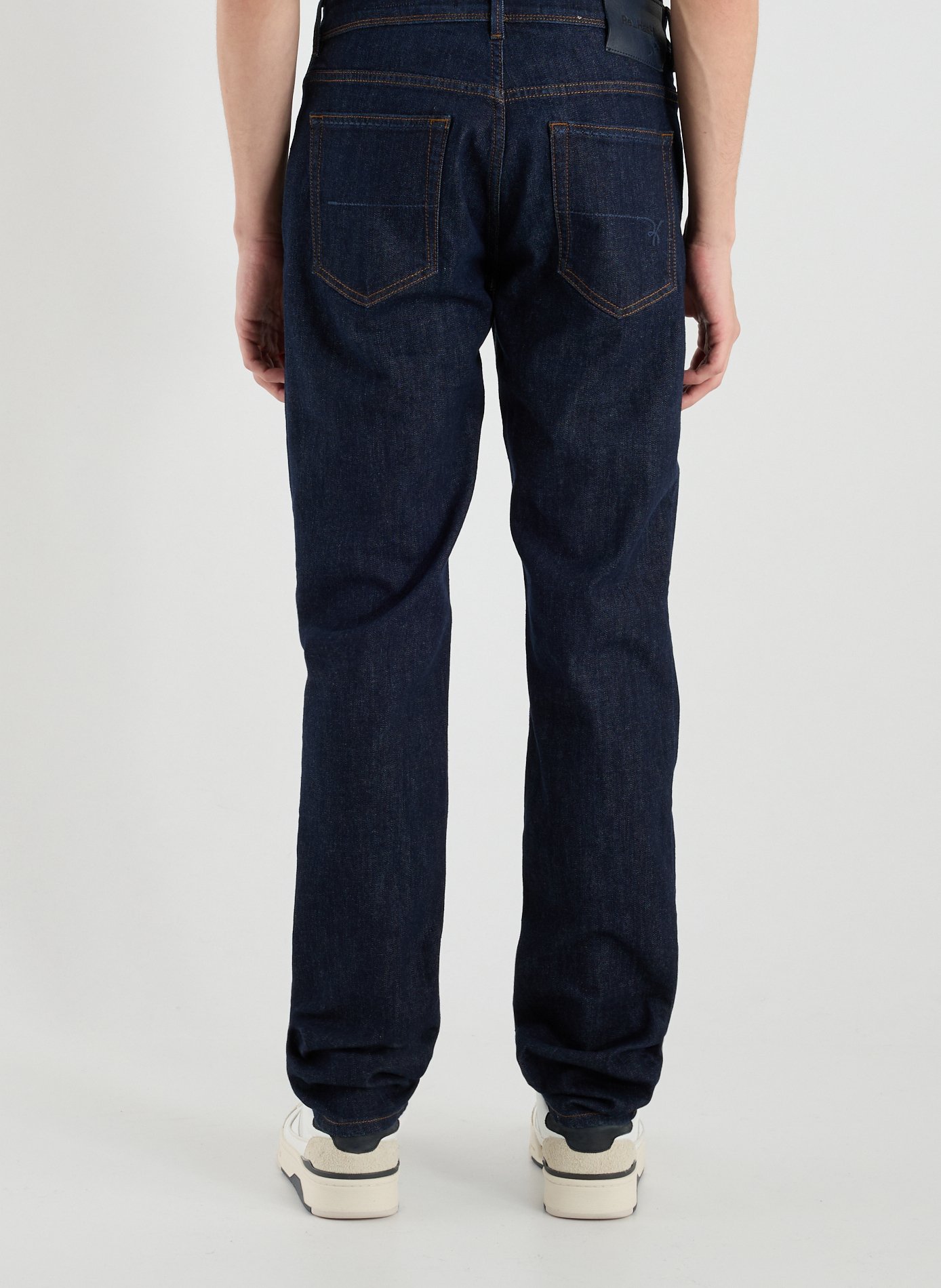 Cotton-blend slim-fit jeans RE HASH Blue