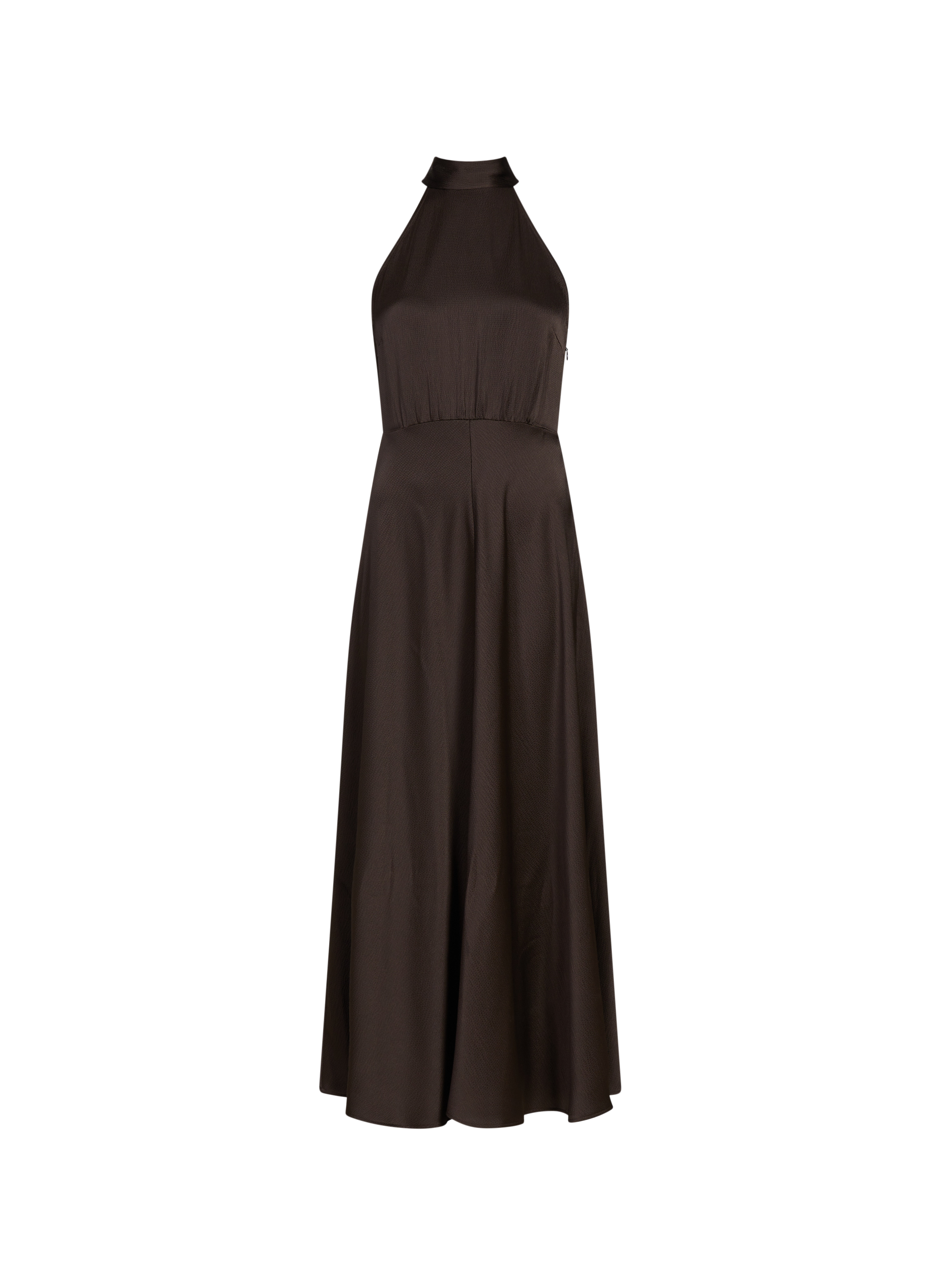 SAMSOE SAMSOE Robe longue évasée Noir