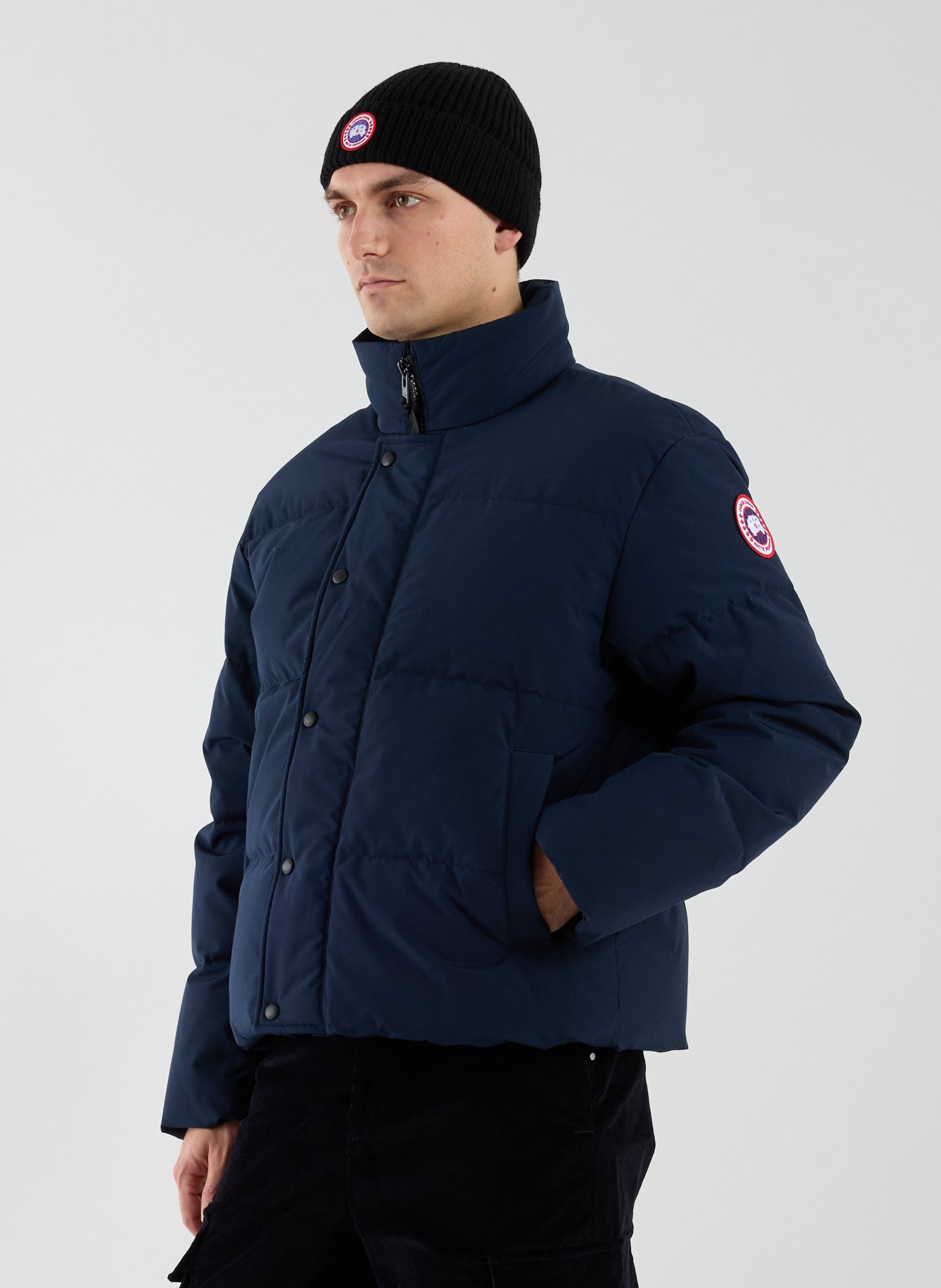 Parka Bayview Black Label CANADA GOOSE Blue