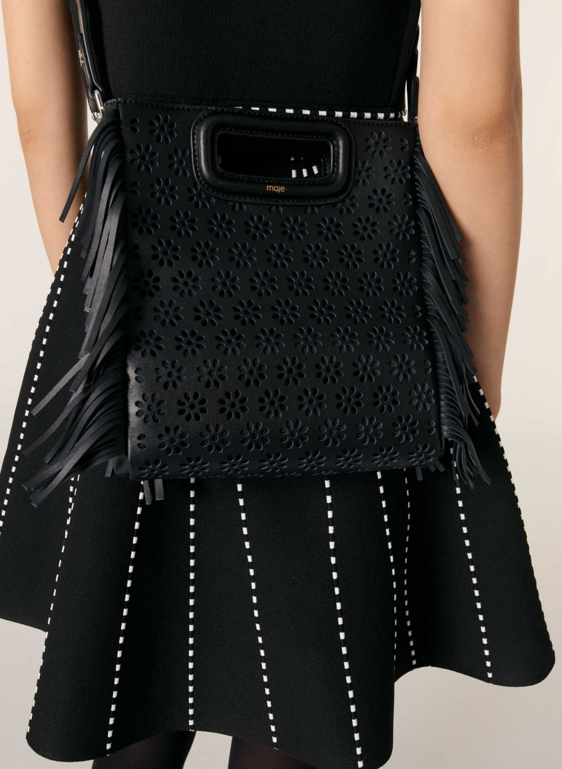 Cardigan col rond MAJE Noir