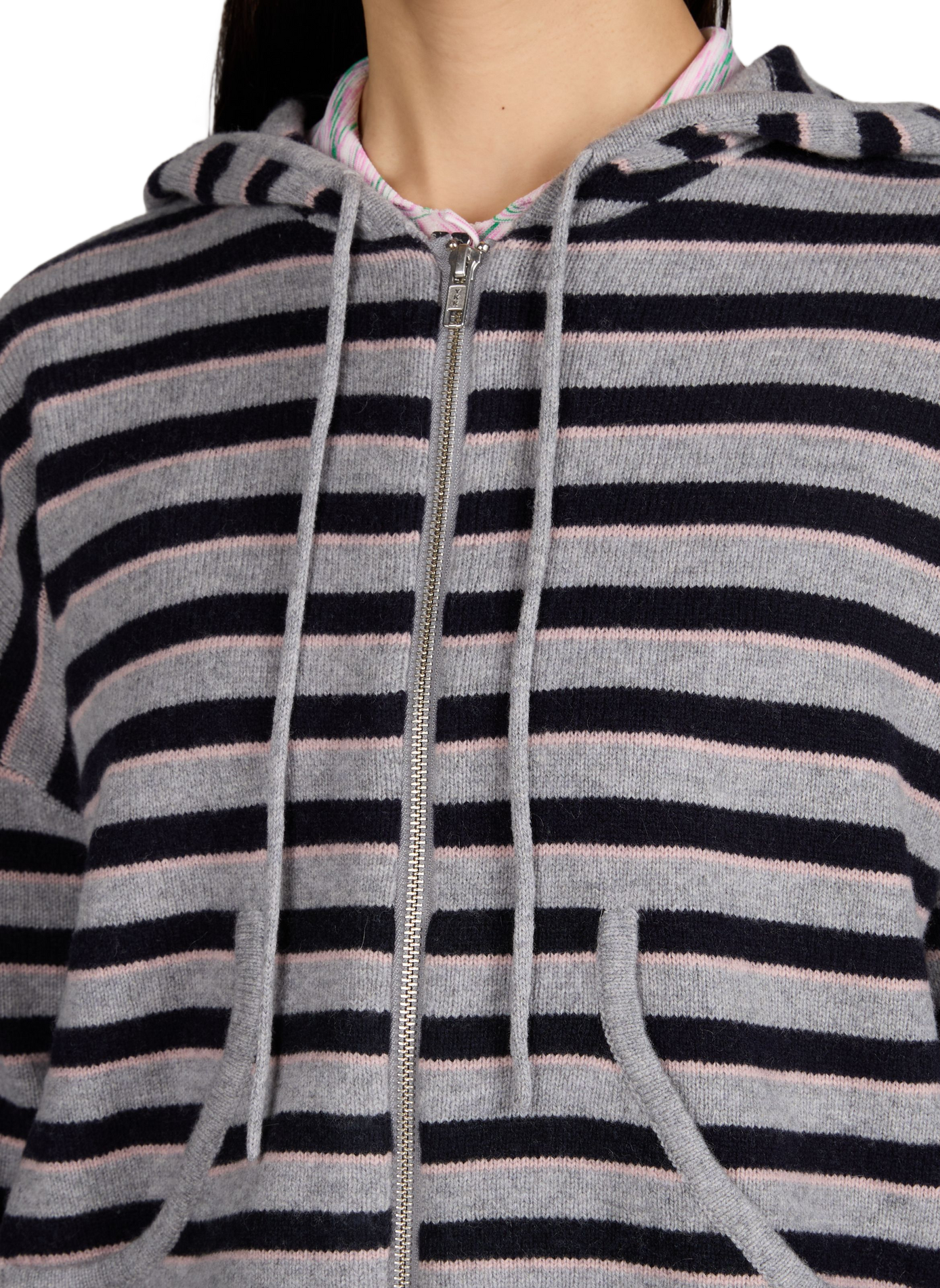 Gilet Calley en laine mérinos BAUM UND PFERDGARTEN Gris