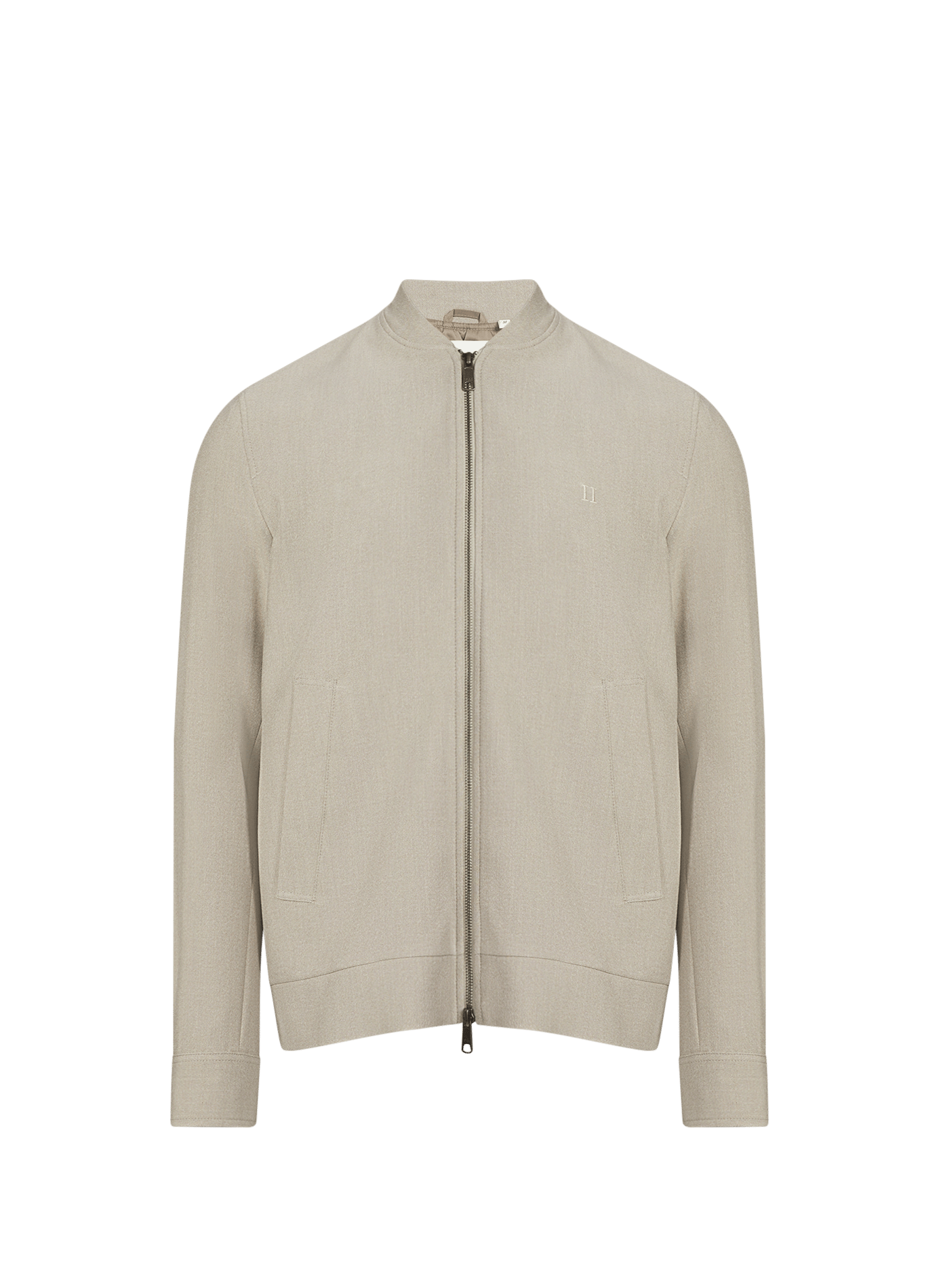 Straight lightweight jacket with high collar LES DEUX Beige