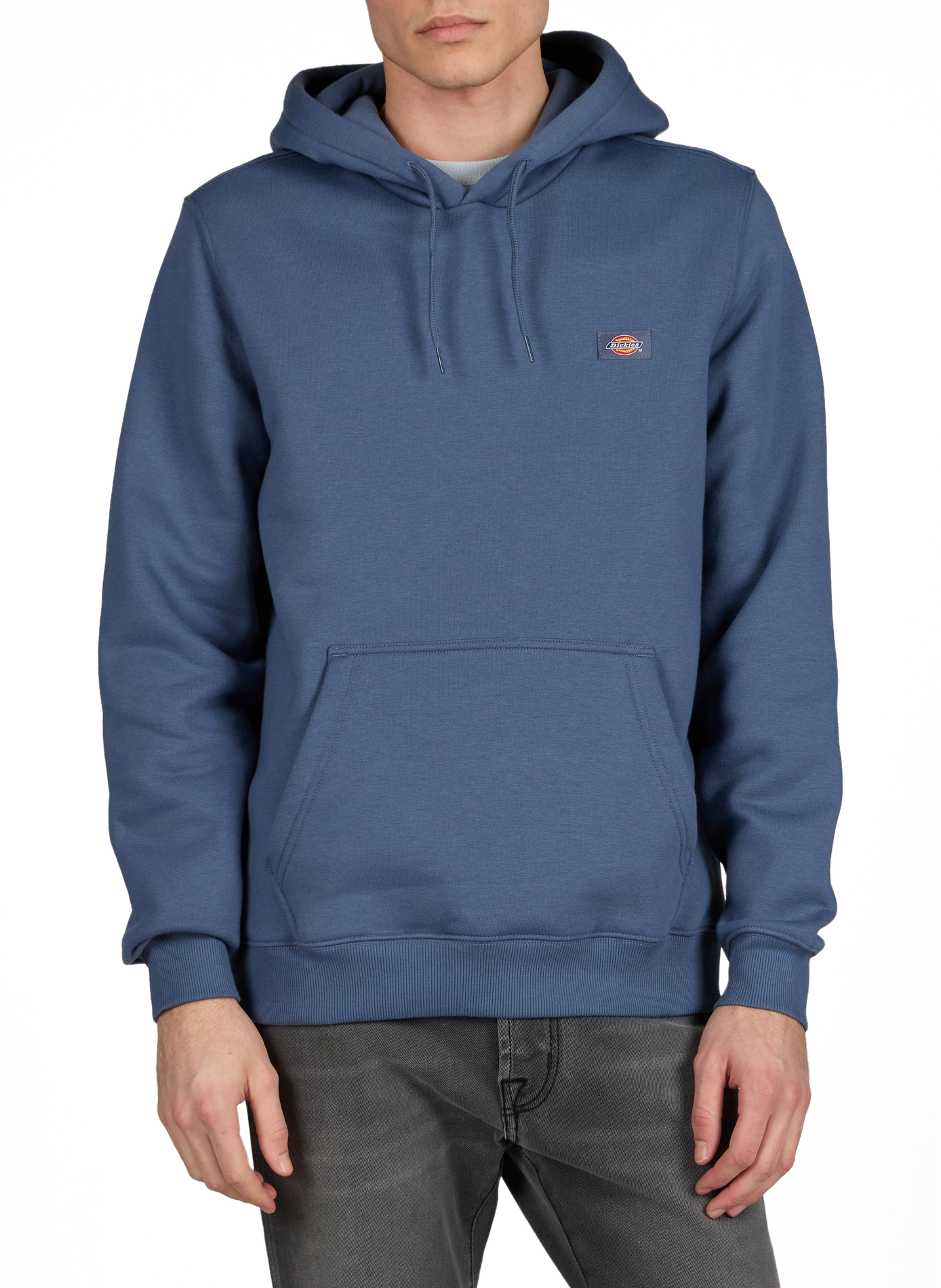 Sweat à capuche en coton mélangé DICKIES Bleu