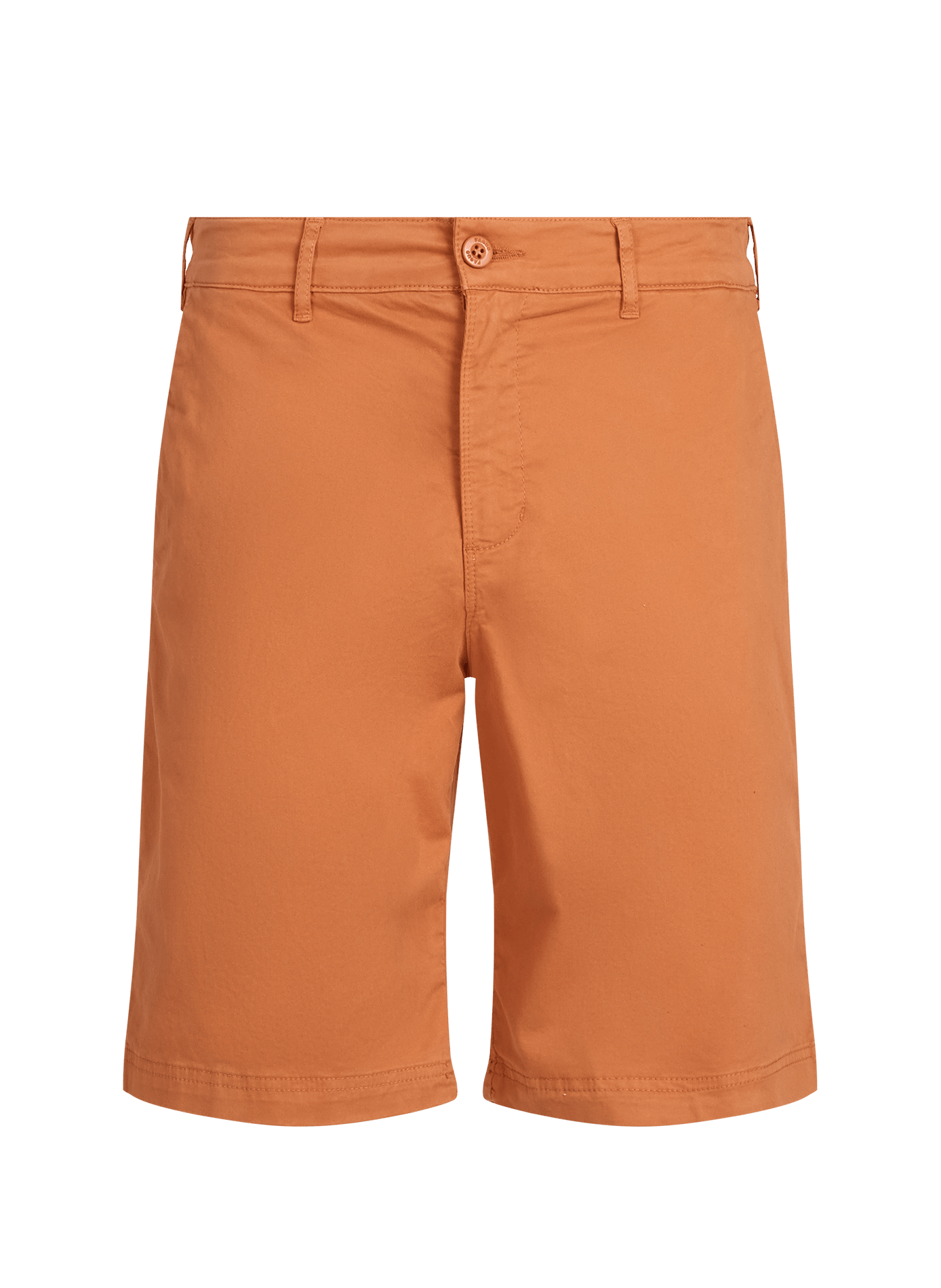 Falda recta Saulien de algodón mezclado FAGUO Naranja