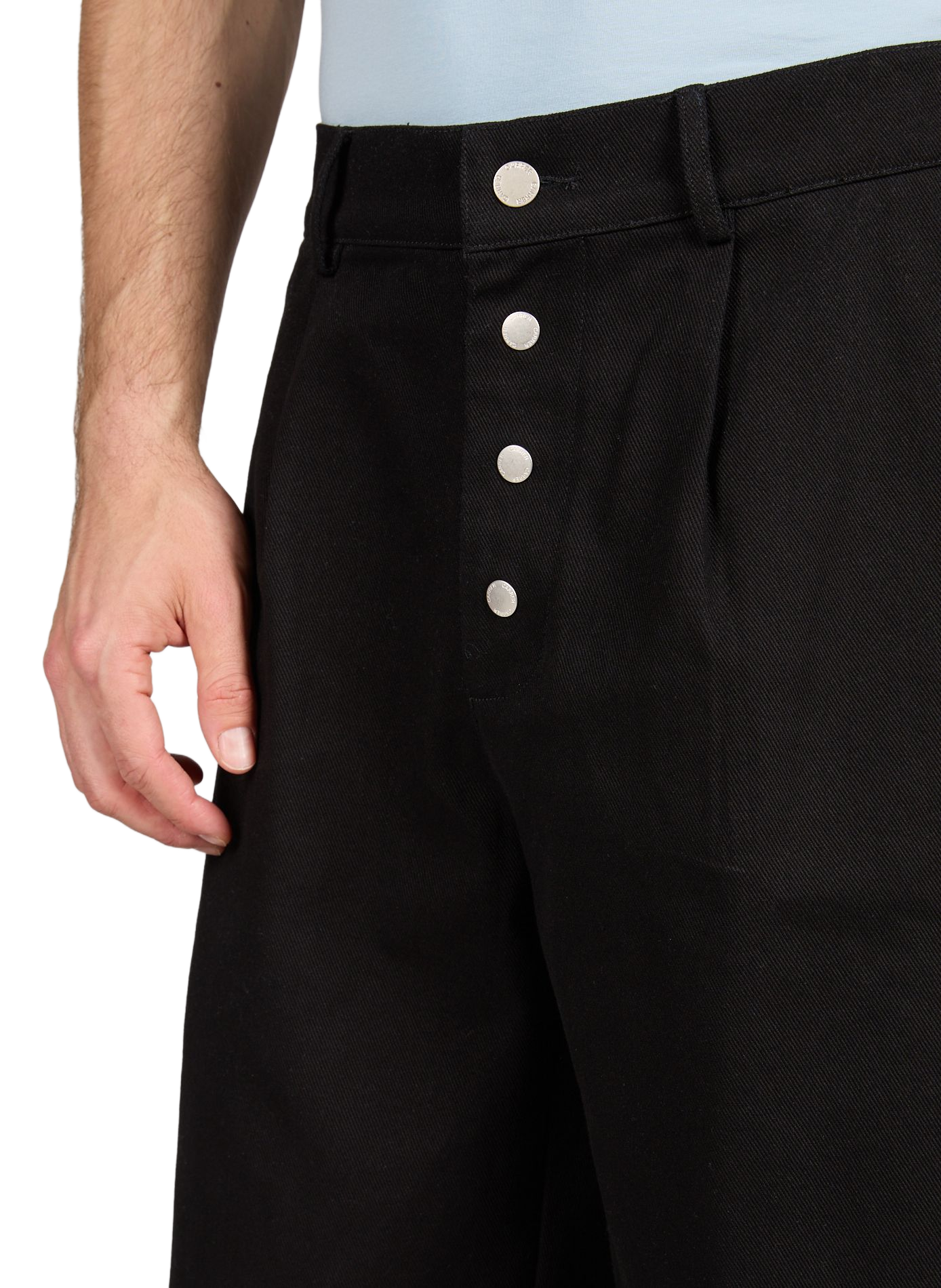 Cotton Bermuda shorts CARRER Black
