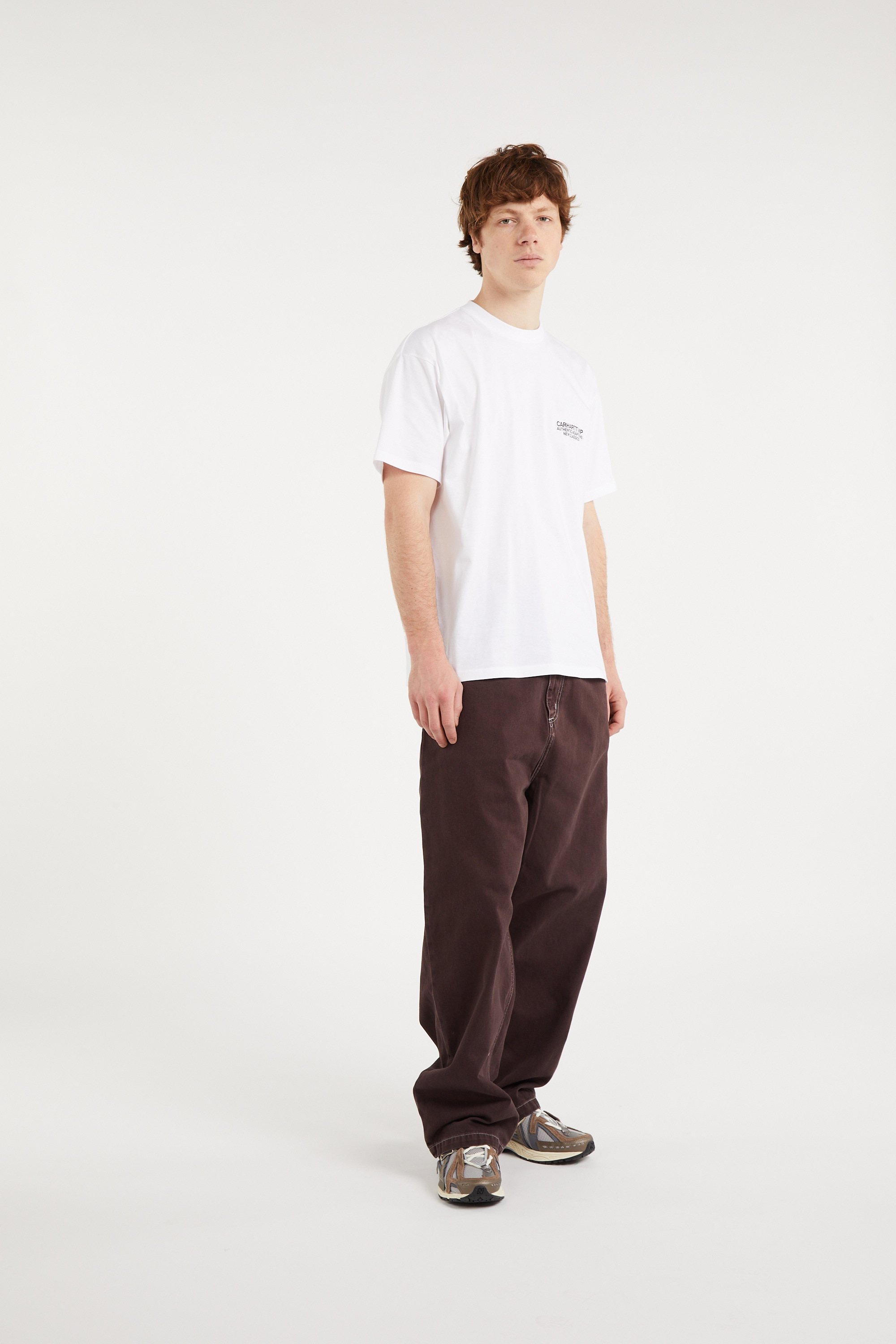 T-shirt s/s sean hamilton 03 t-shirt CARHARTT WIP Blanc