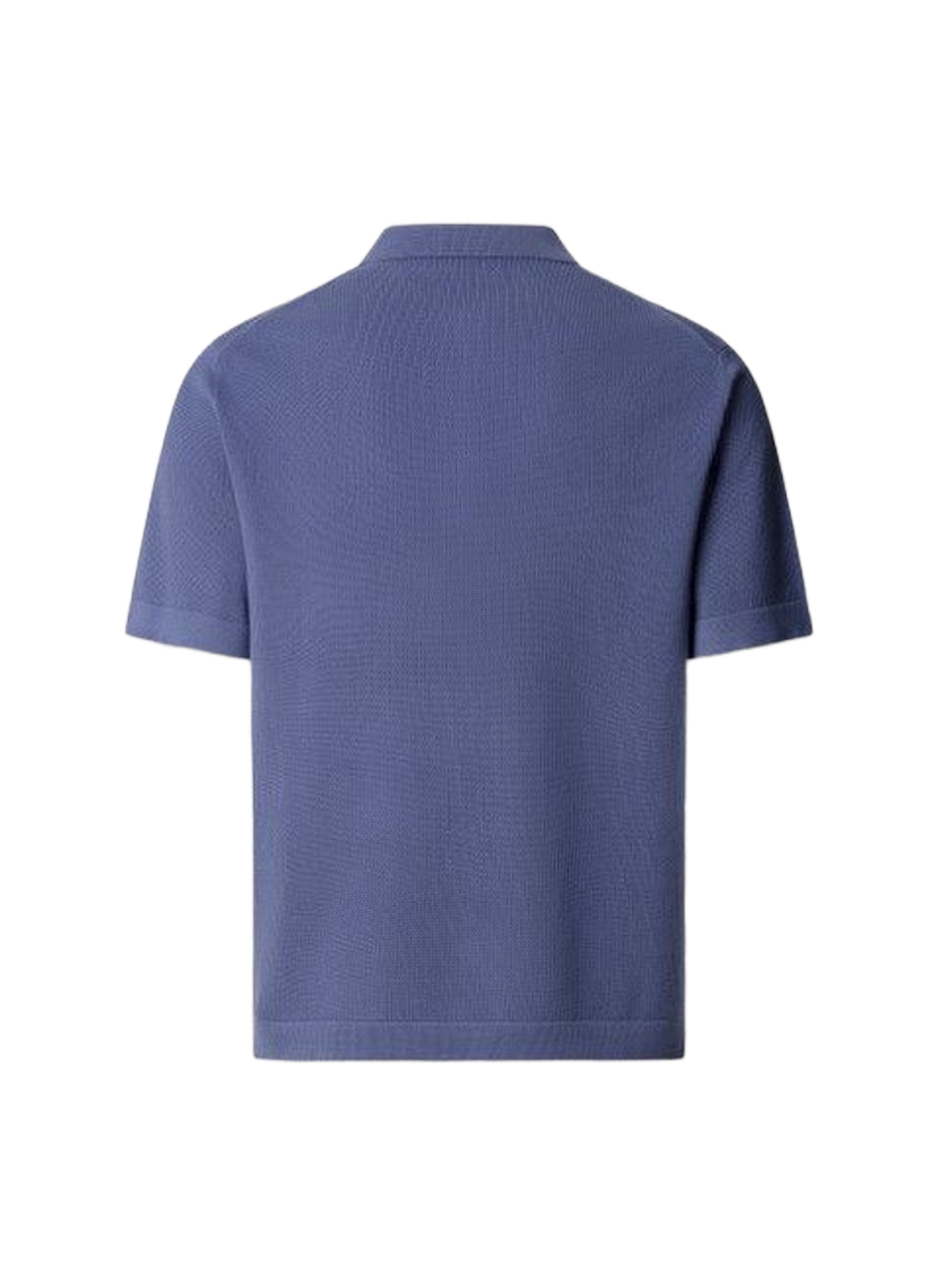 Ribbed Cotton Polo HACKETT Blue