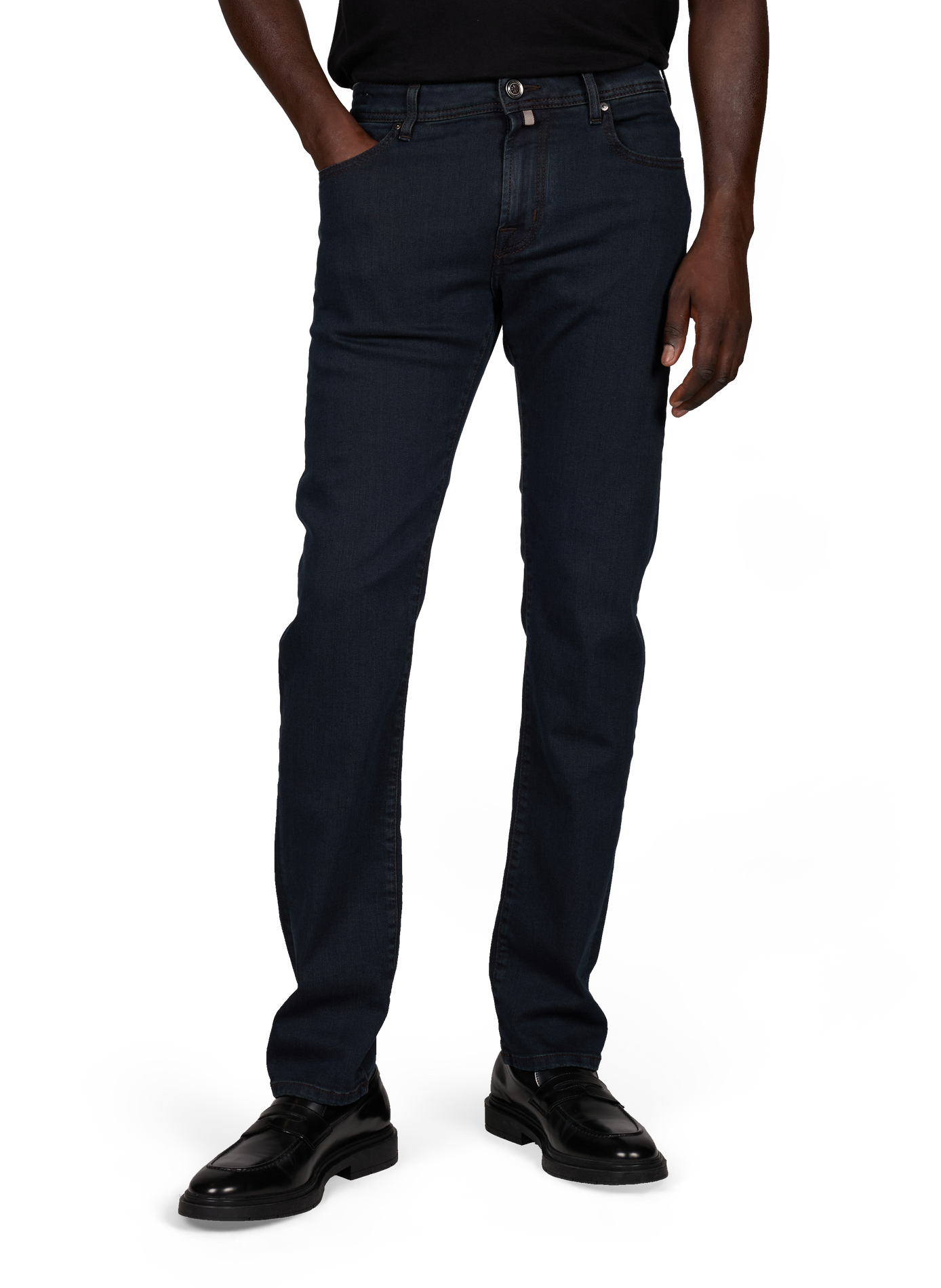 Slim-fit cotton-blend jeans JACOB COHEN Blue