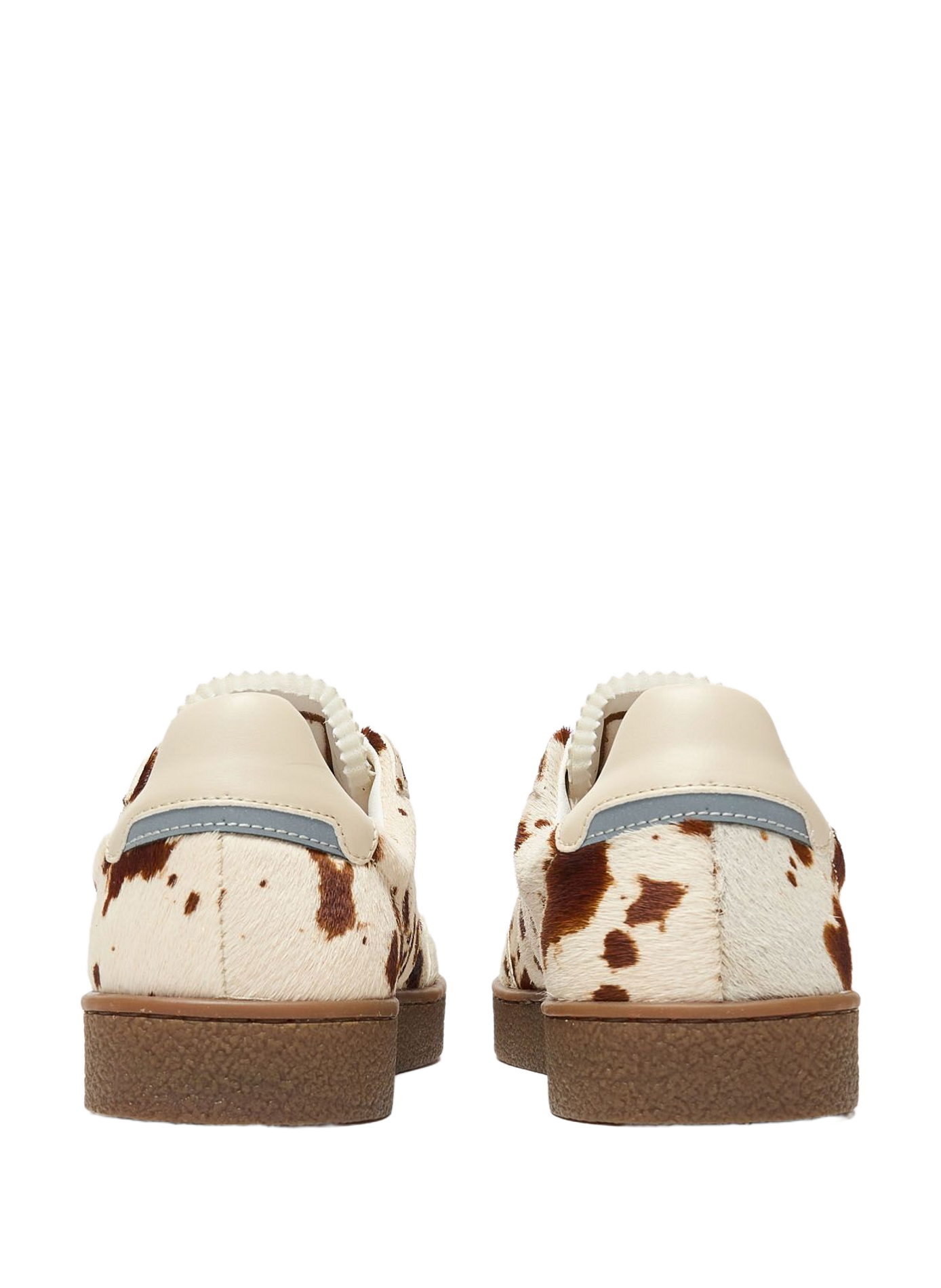 Lumbo cowhide leather sneakers FAGUO Beige