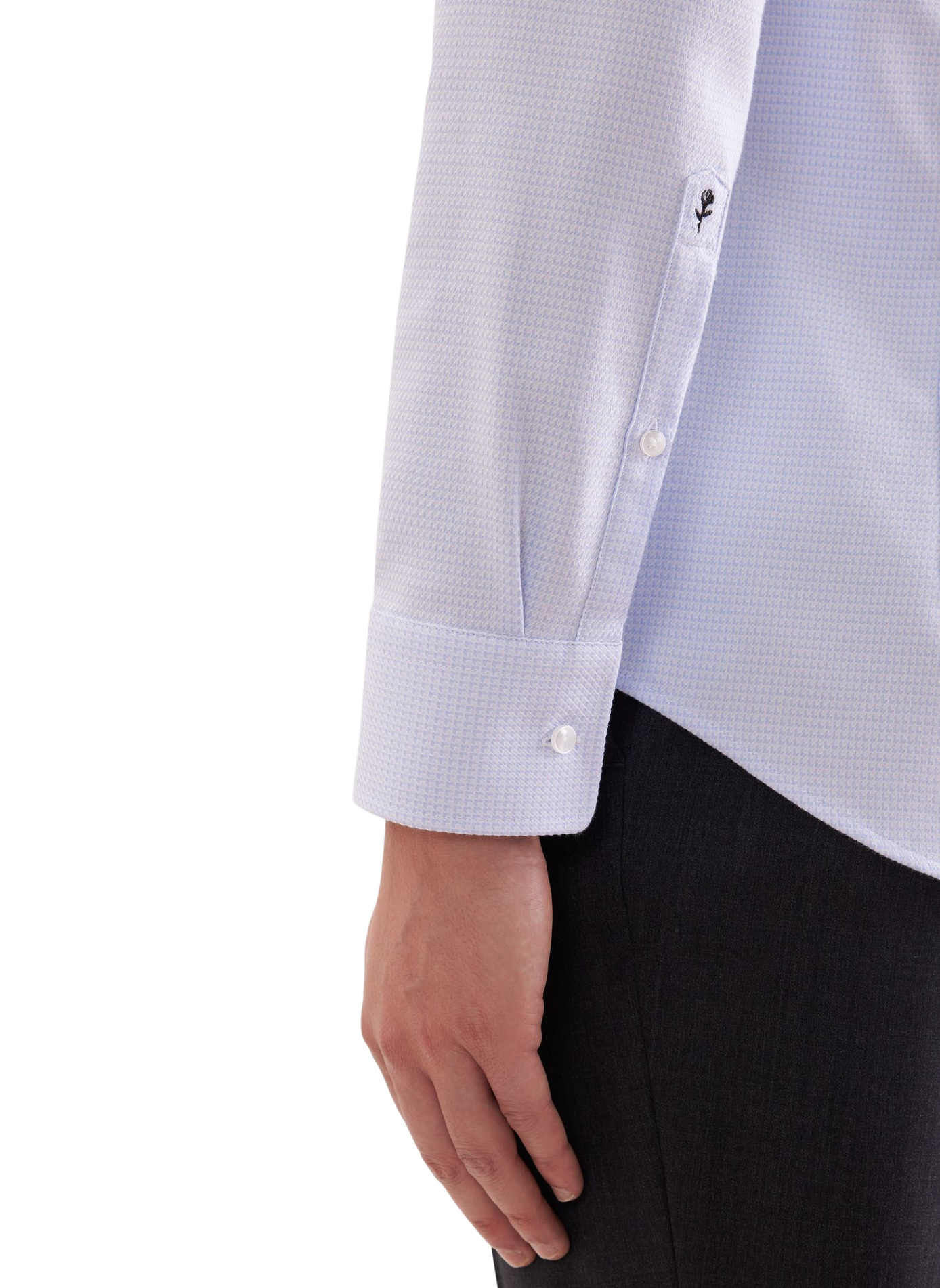 Camicia in cotone SEIDENSTICKER Blu