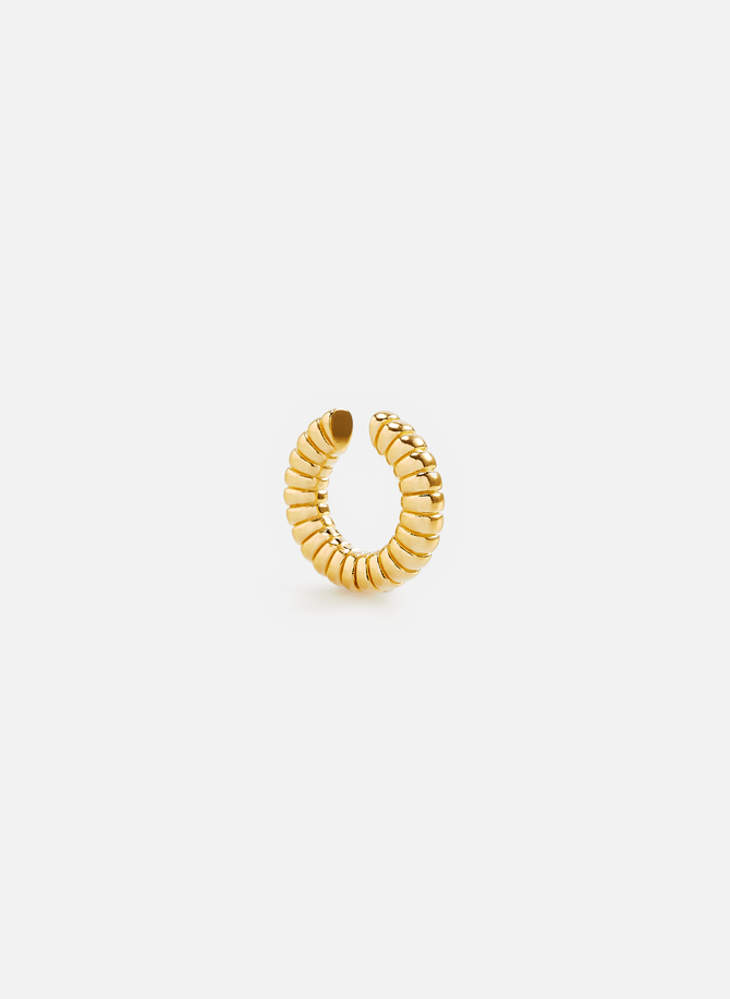 Gold-plated brass earring RAGBAG
