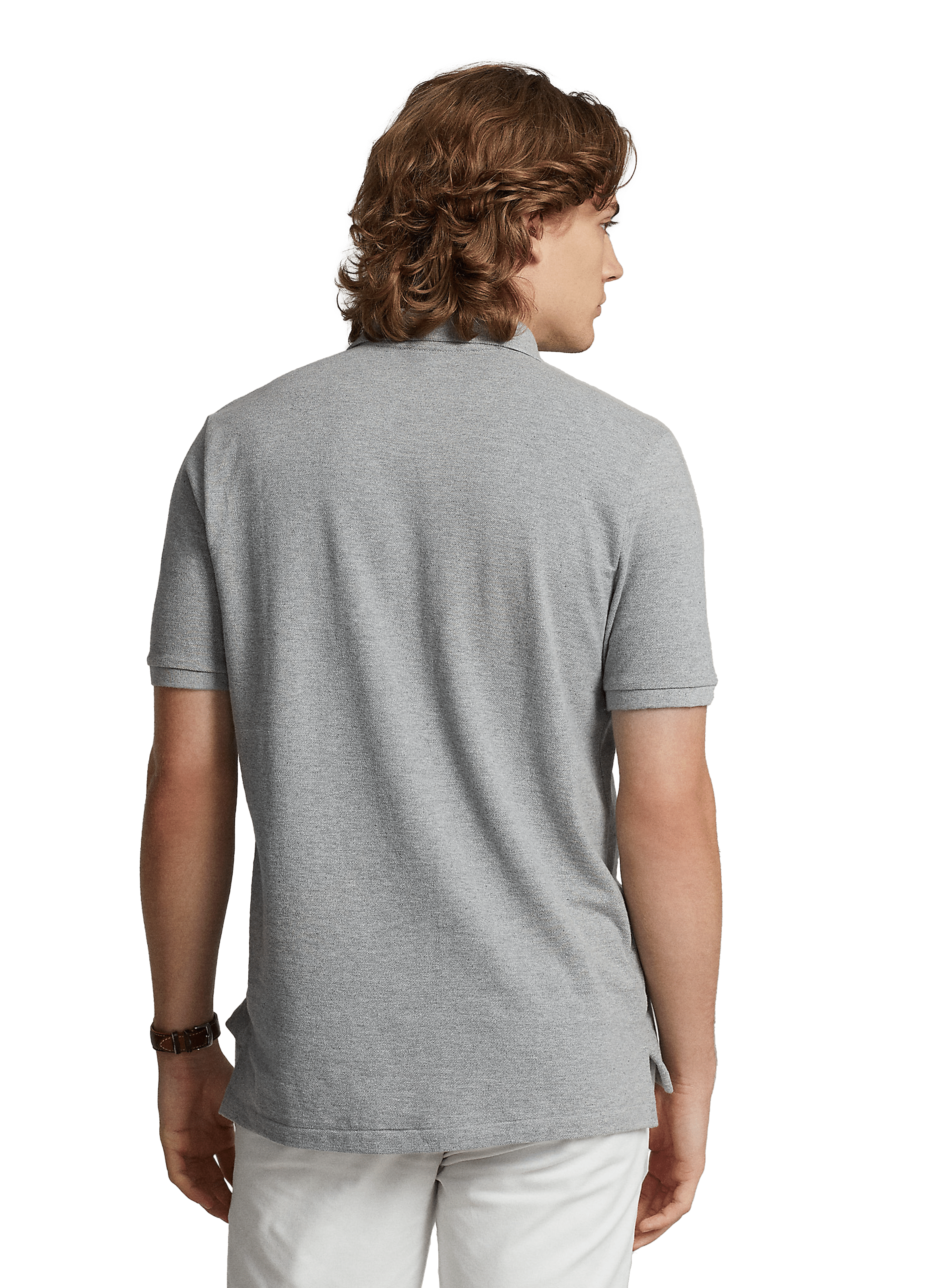 Polo en coton POLO RALPH LAUREN Gris