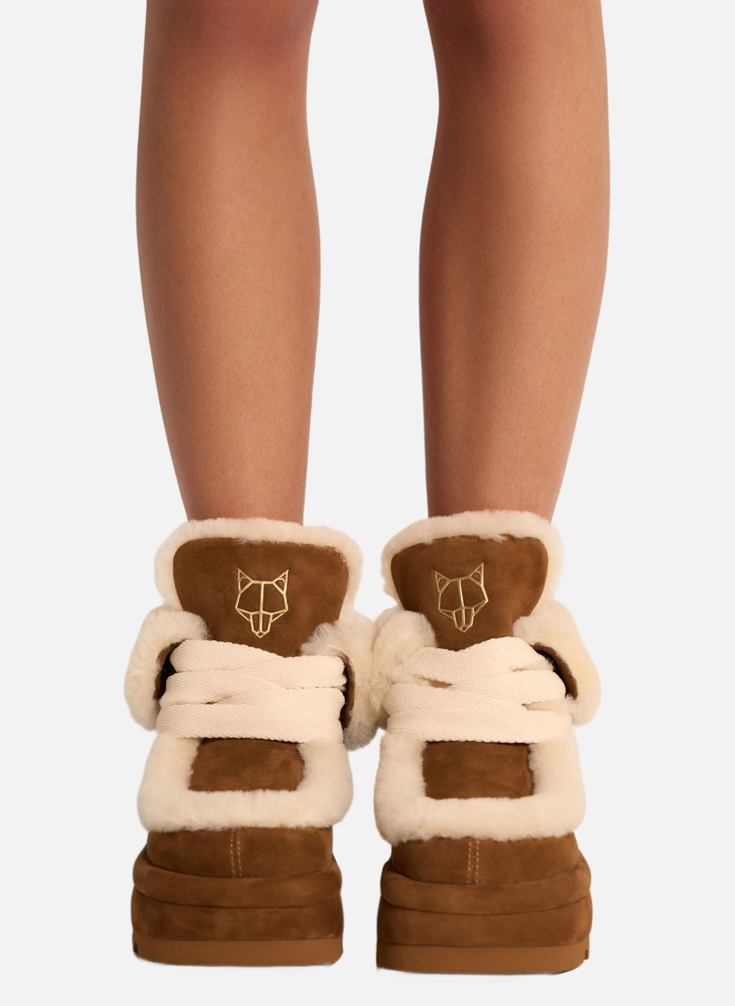 Bottes bambi NAKED WOLFE Marron