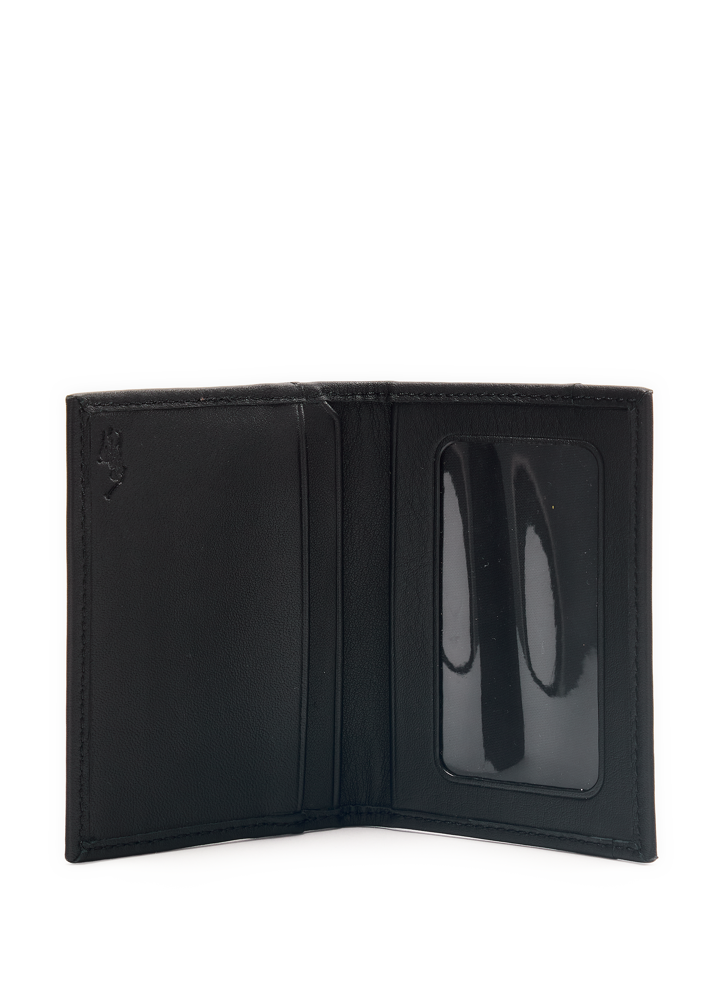 Porte-cartes en cuir  POLO RALPH LAUREN Noir