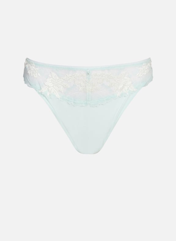Heather Hills lace tanga Blue by WACOAL WACOAL Heather Hills lace tanga Blue