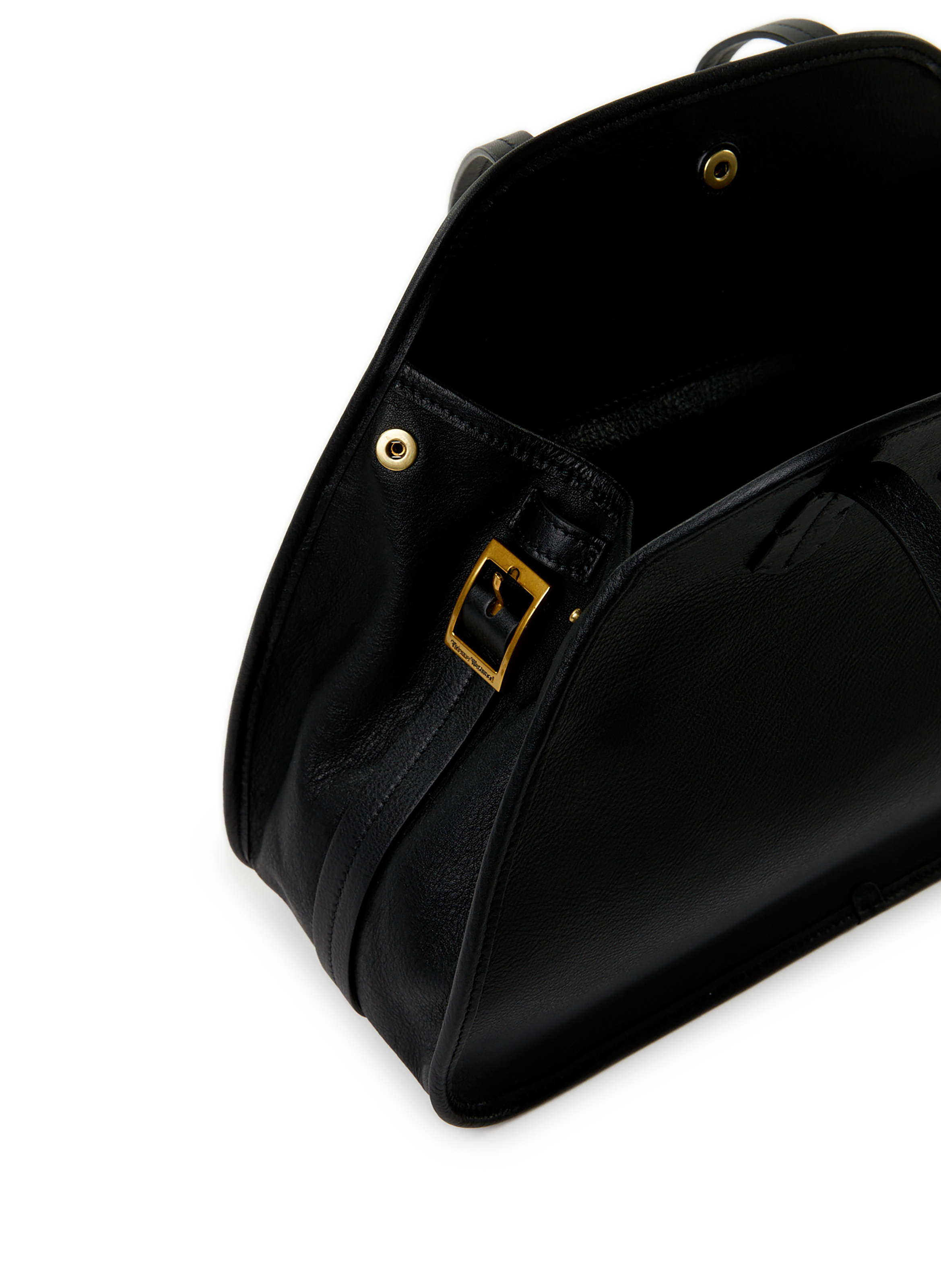 Sac à main Yasmina en cuir  VIVIENNE WESTWOOD Noir