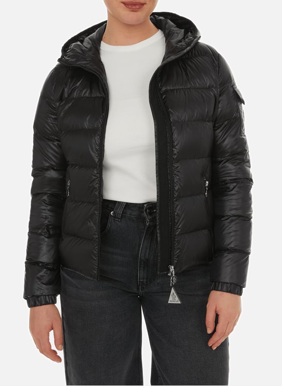 Plain down jacket Black by MONCLER MONCLER Plain down jacket Black