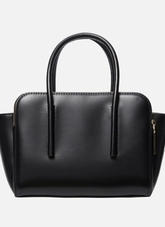 Cleo leather handbag Black by CALVIN KLEIN CALVIN KLEIN Cleo leather handbag Black