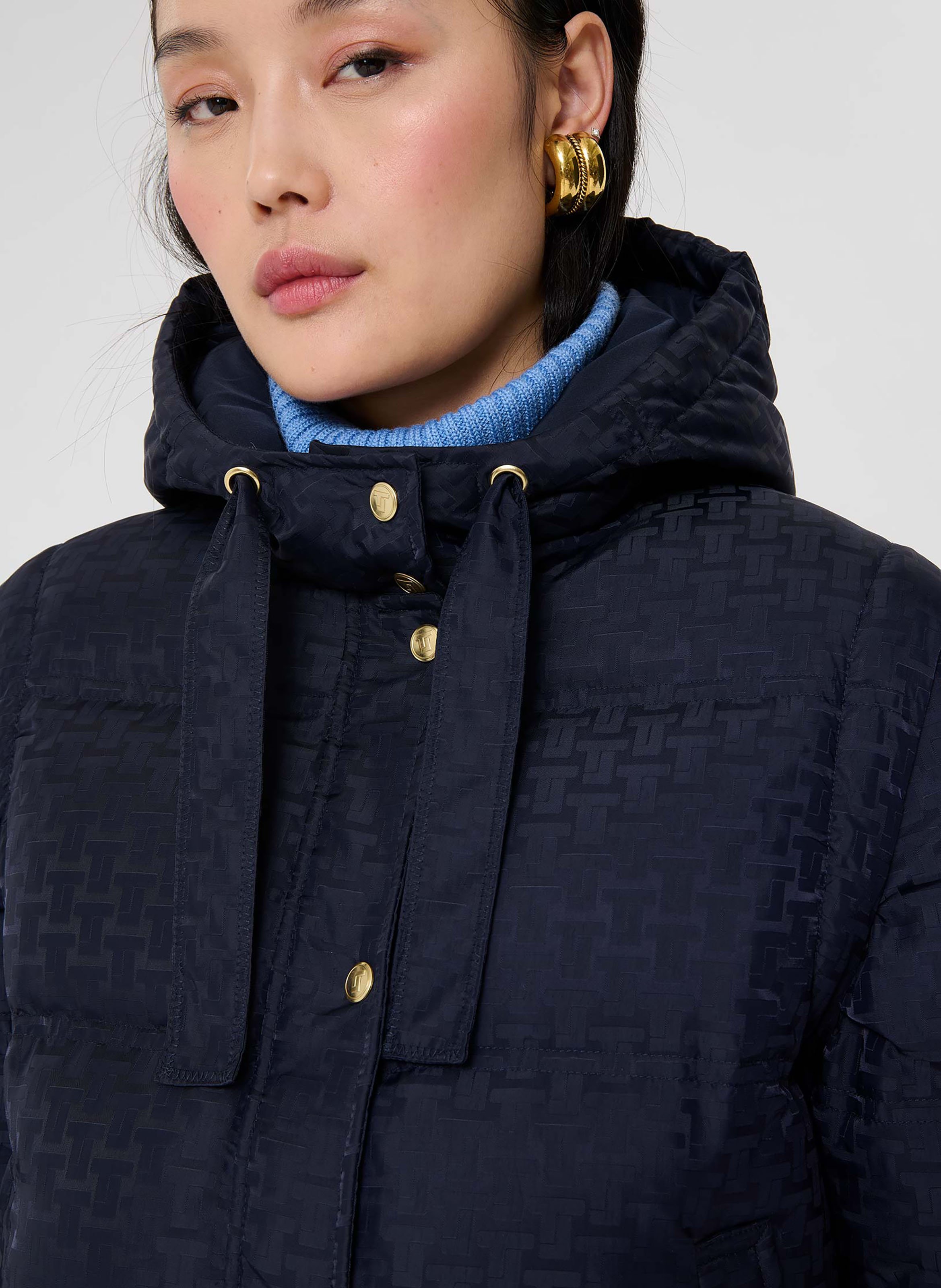 Doudoune daisy TARA JARMON Bleu