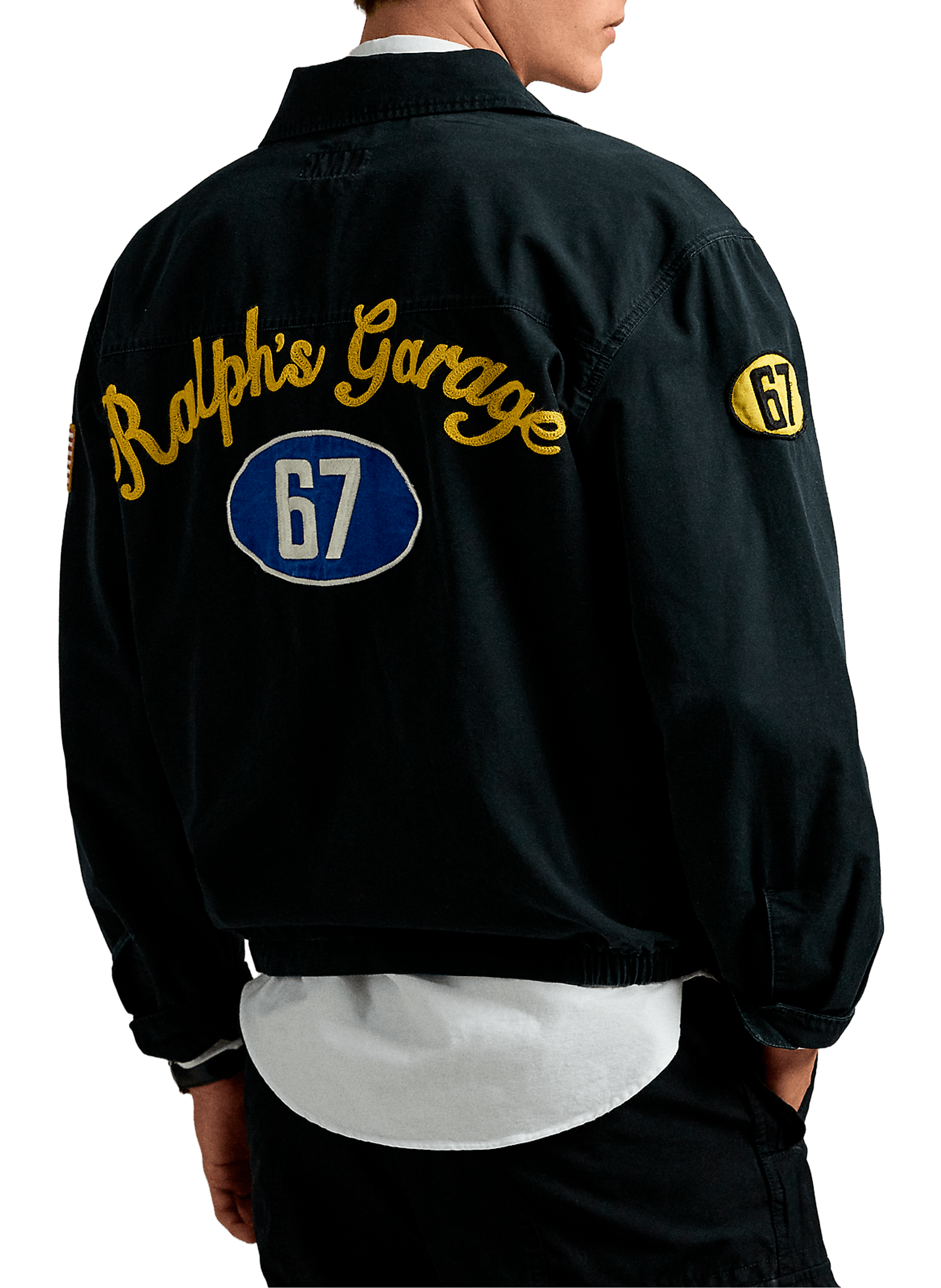 Blouson en coton POLO RALPH LAUREN Noir