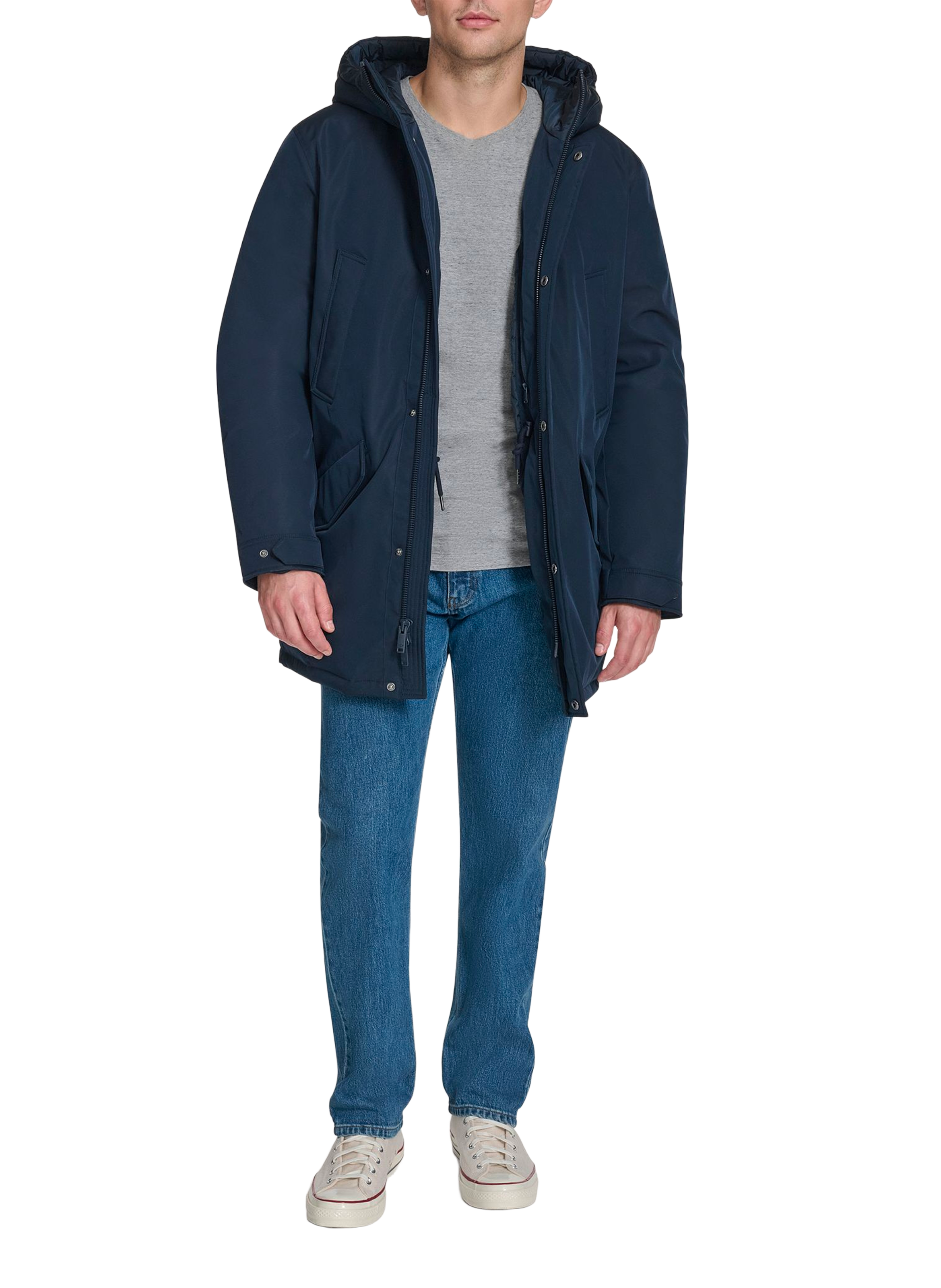 Veste doublée à capuche DOCKERS Bleu